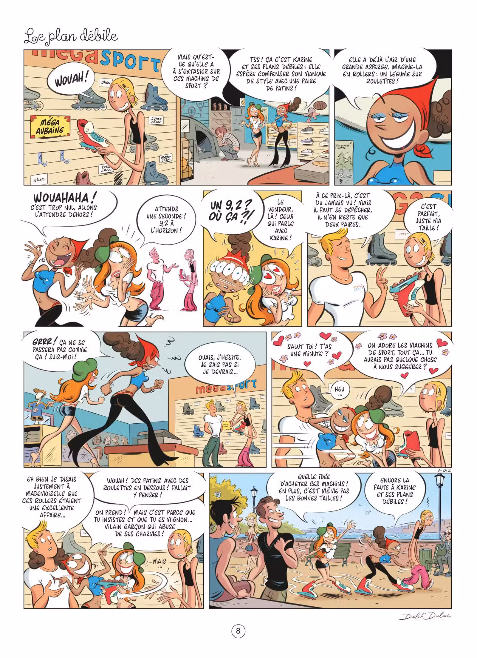 Les Vacheries des Nombrils Volume 1 page 8