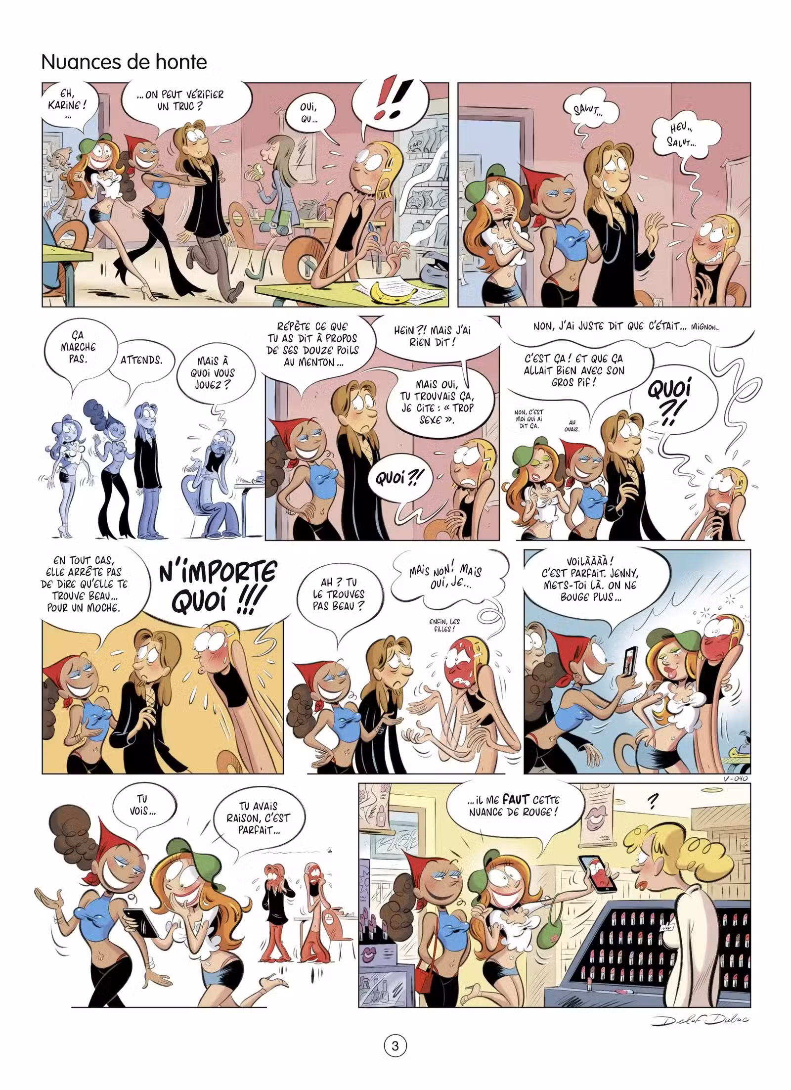Les Vacheries des Nombrils Volume 2 page 3
