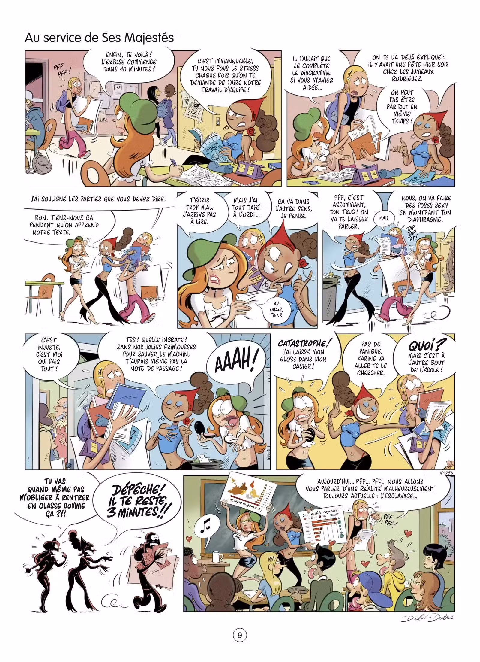 Les Vacheries des Nombrils Volume 2 page 9