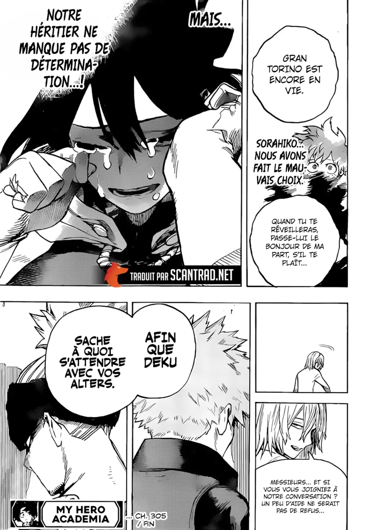 My Hero Academia Chapitre 305 page 16