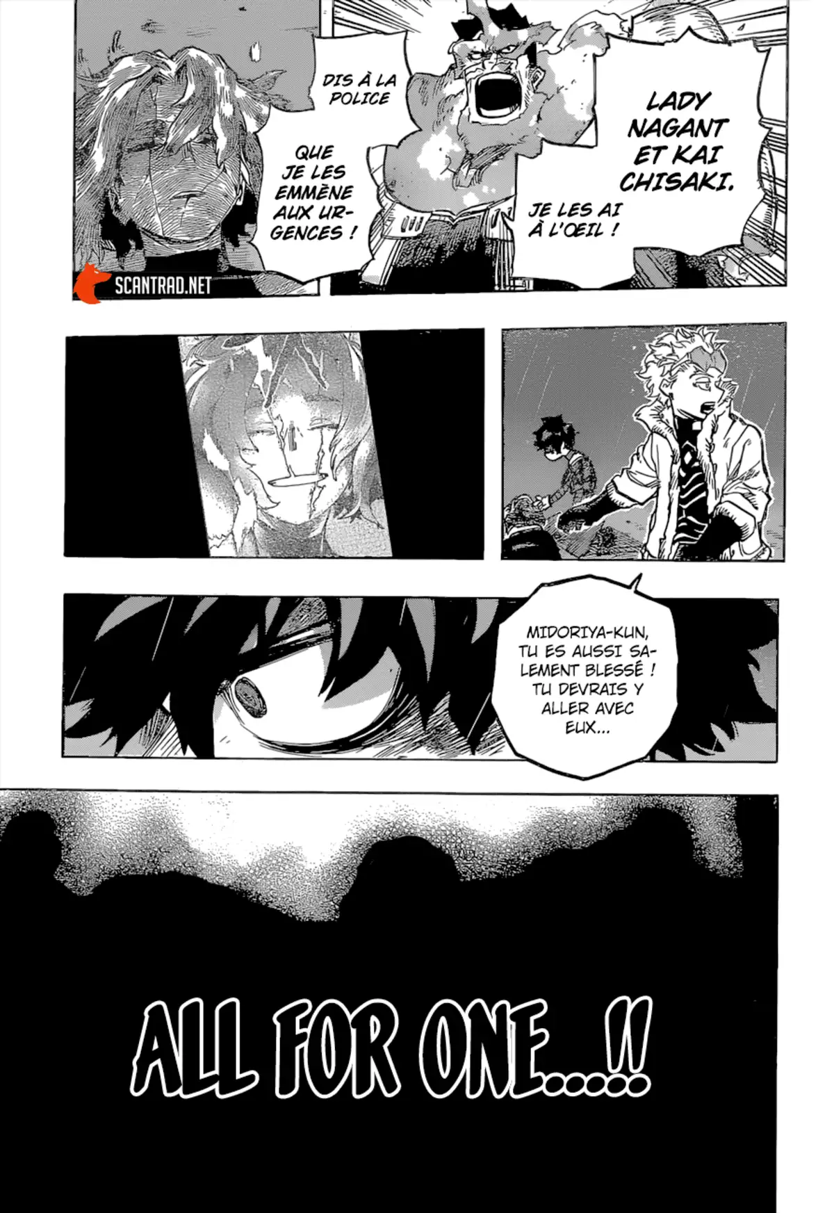 My Hero Academia Chapitre 316 page 11