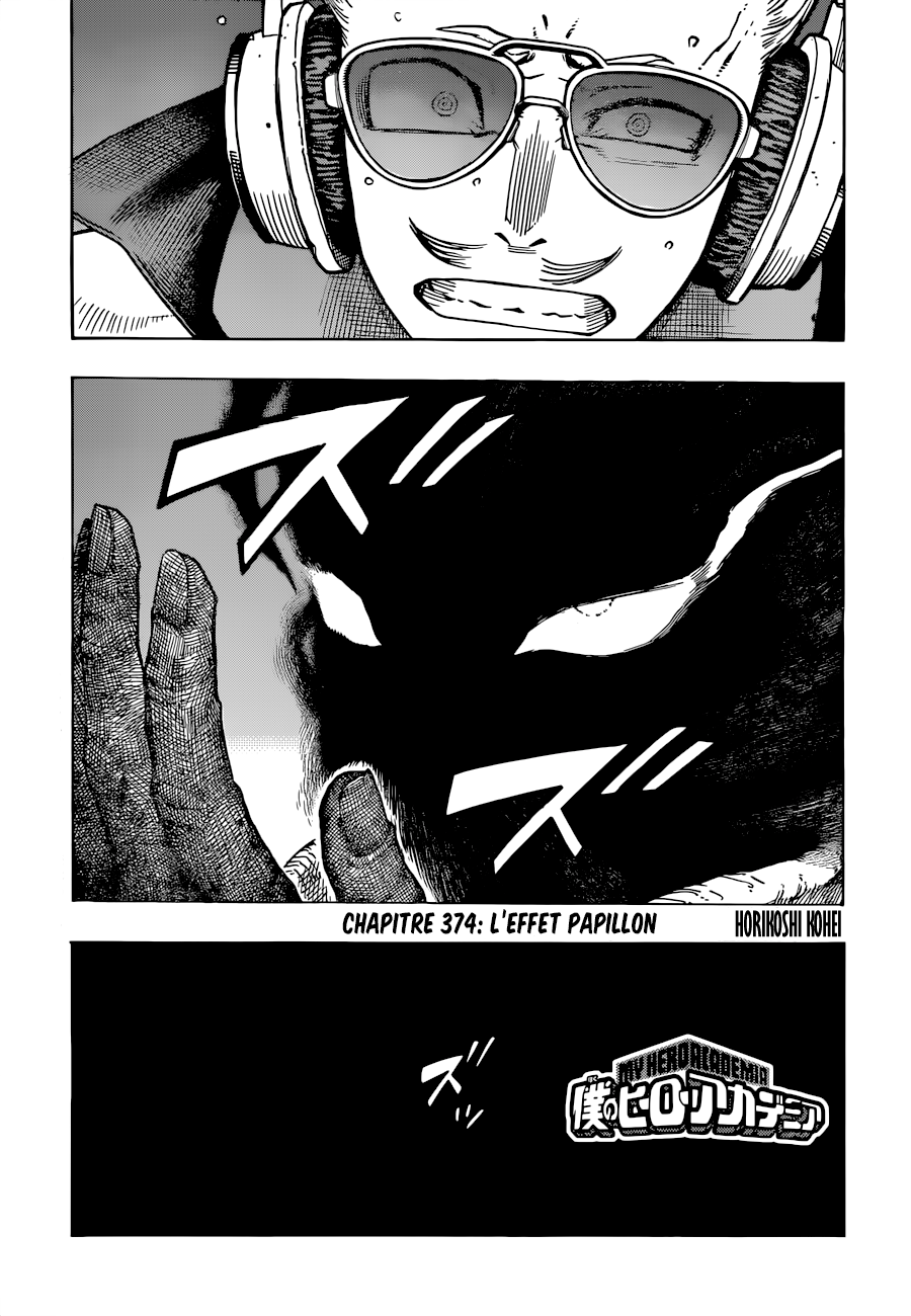 My Hero Academia Chapitre 374 page 1