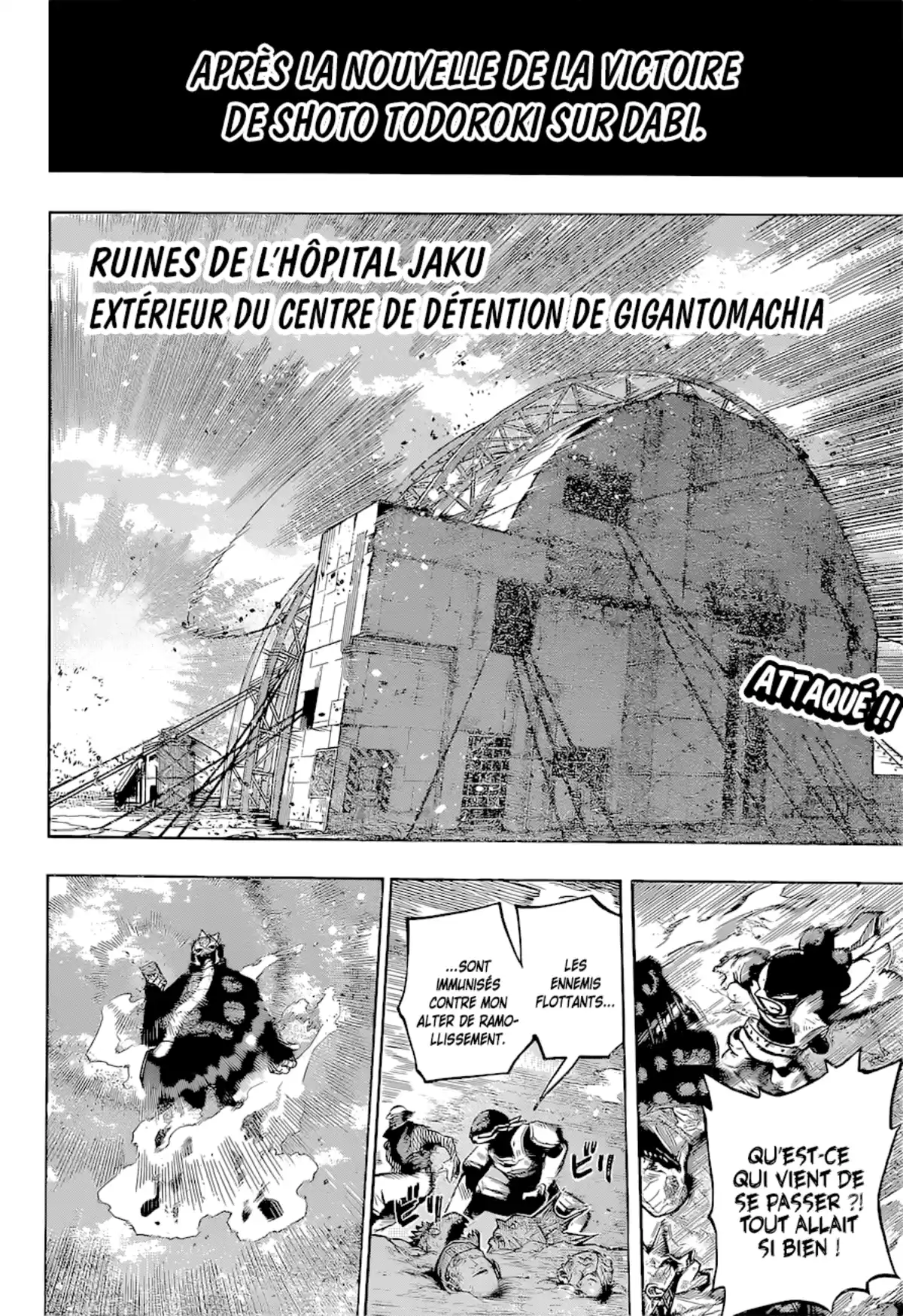 My Hero Academia Chapitre 383 page 2