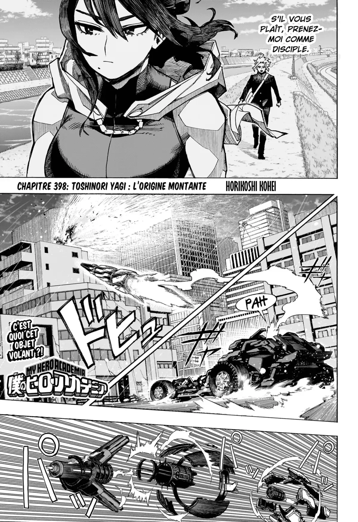 My Hero Academia Chapitre 398 page 1