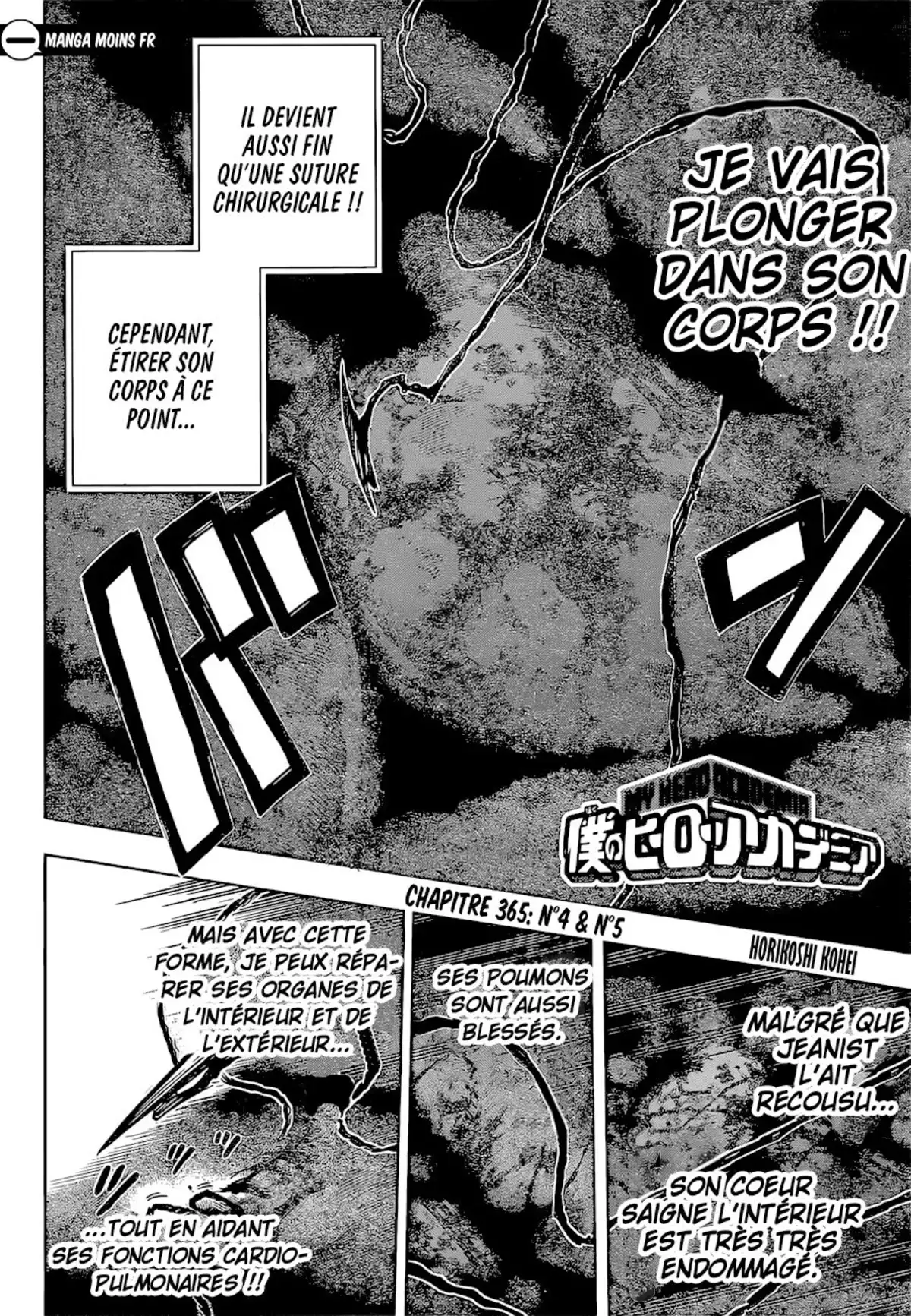 My Hero Academia Chapitre 365 page 2