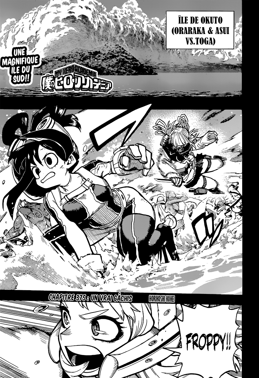 My Hero Academia Chapitre 375 page 1