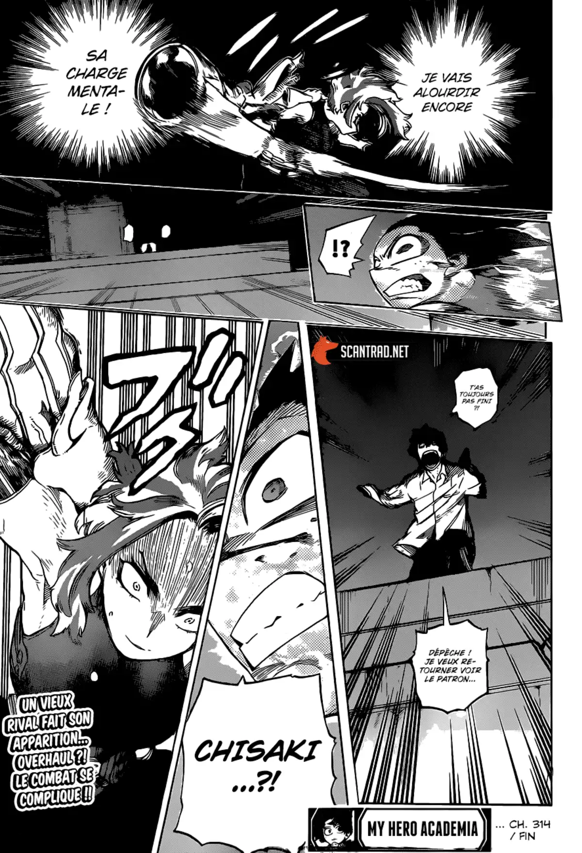 My Hero Academia Chapitre 314 page 17