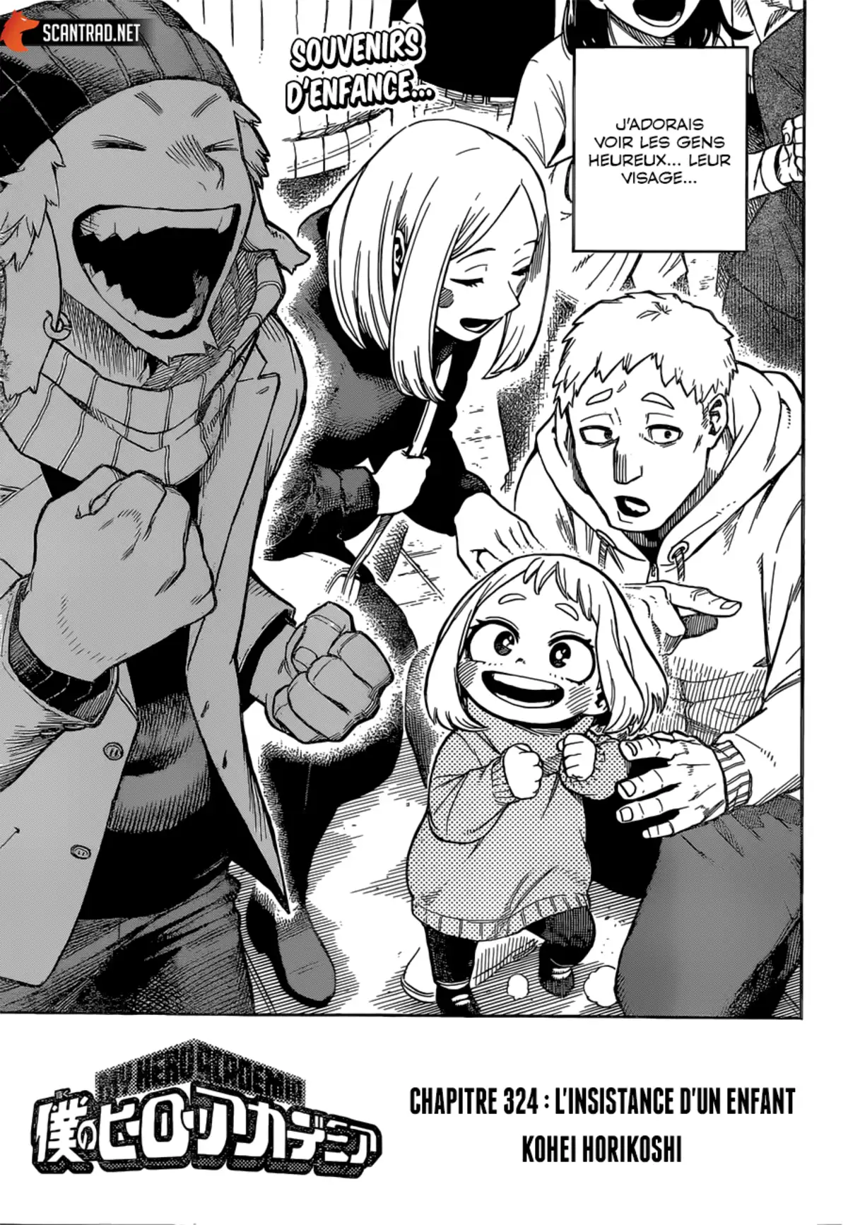 My Hero Academia Chapitre 324 page 1