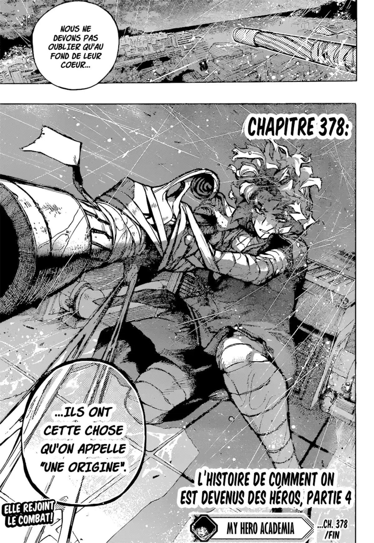 My Hero Academia Chapitre 378 page 14