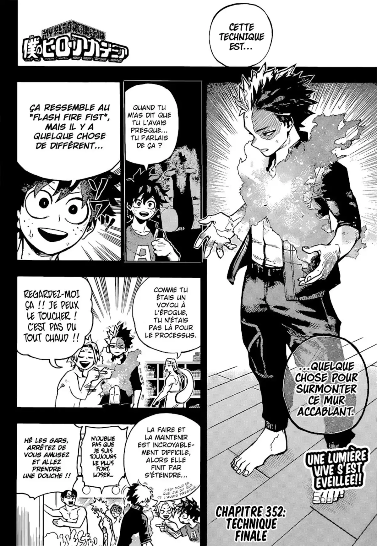 My Hero Academia Chapitre 352 page 2