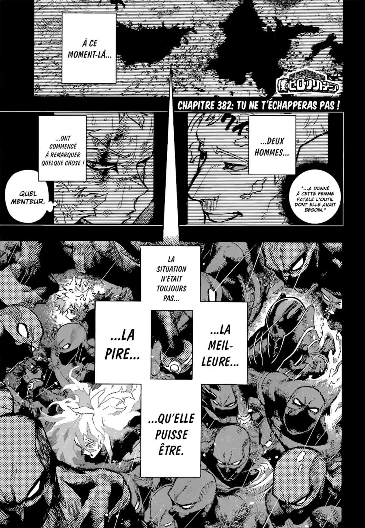 My Hero Academia Chapitre 382 page 1