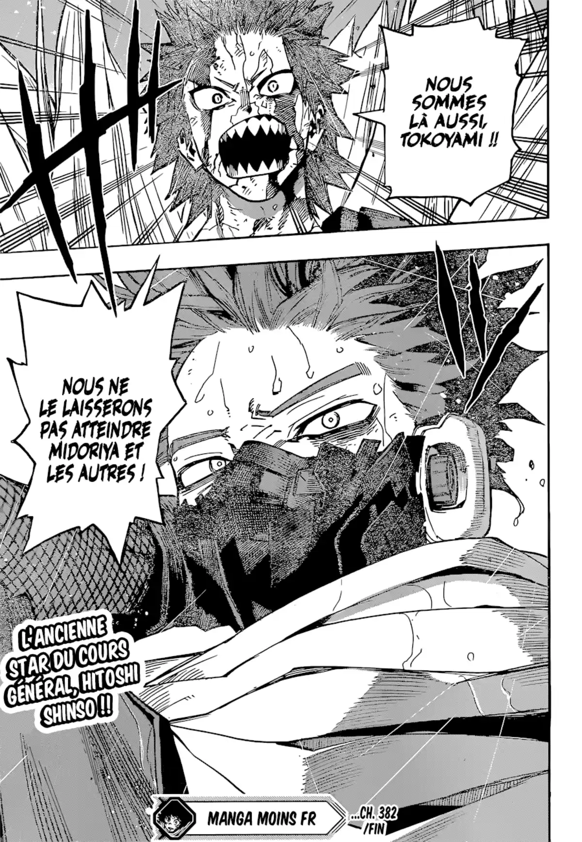 My Hero Academia Chapitre 382 page 14