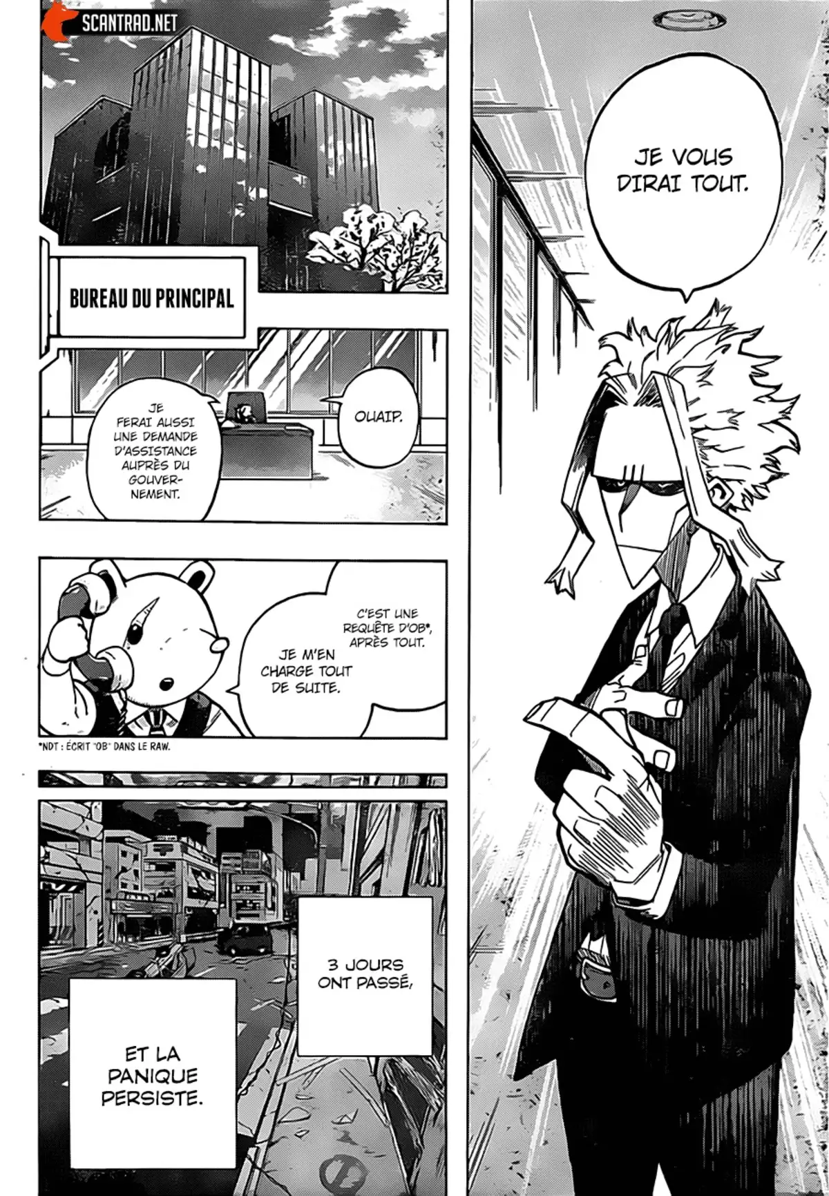 My Hero Academia Chapitre 306 page 5