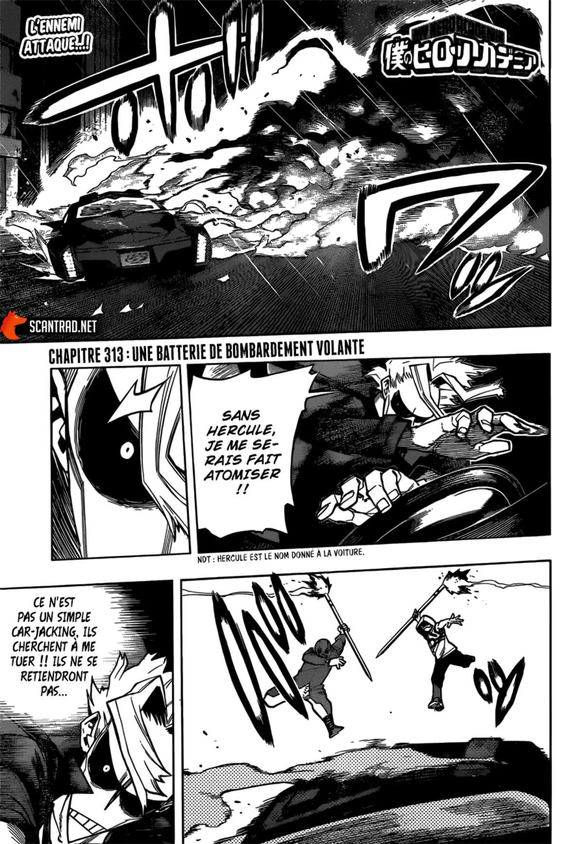 My Hero Academia Chapitre 313 page 1