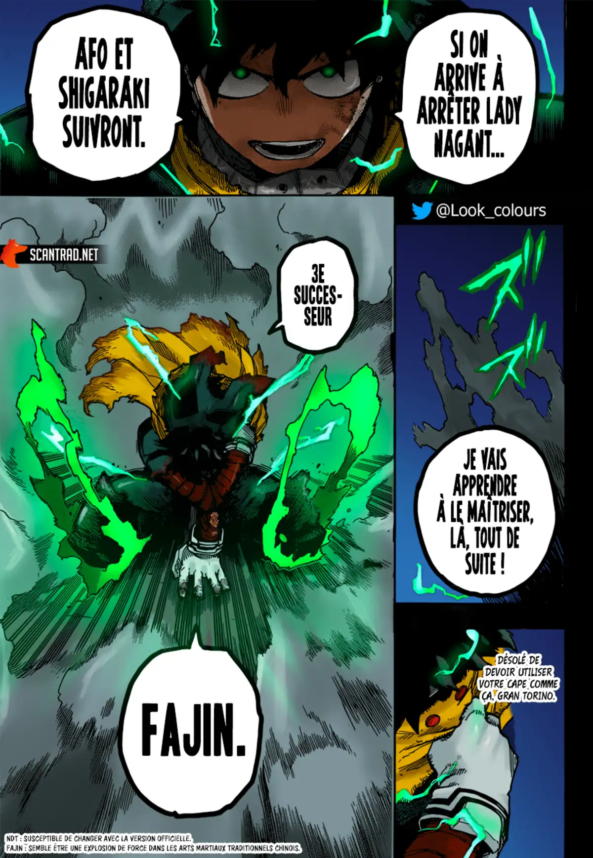 My Hero Academia Chapitre 313 page 18