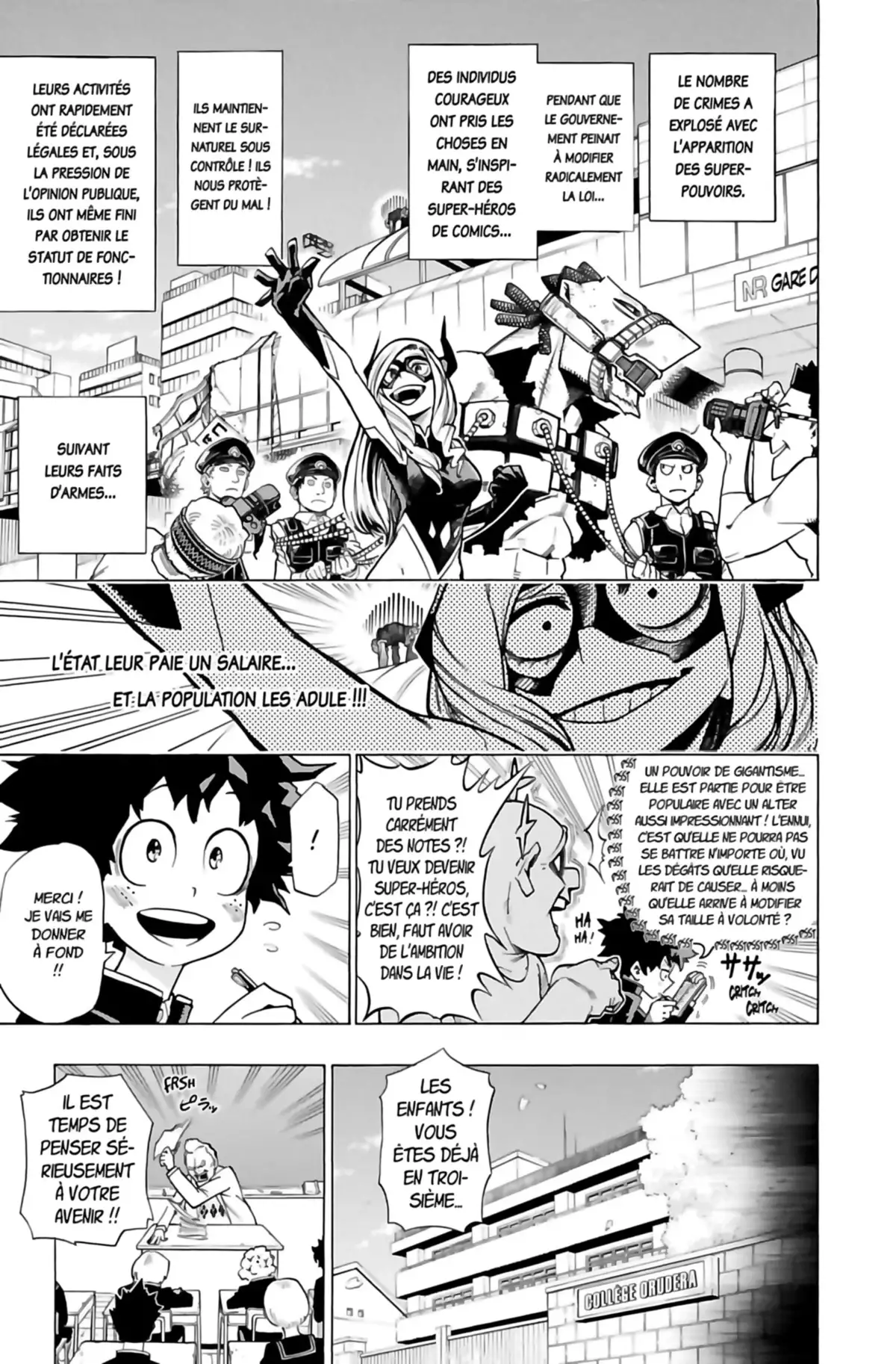 My Hero Academia Volume 1 page 12