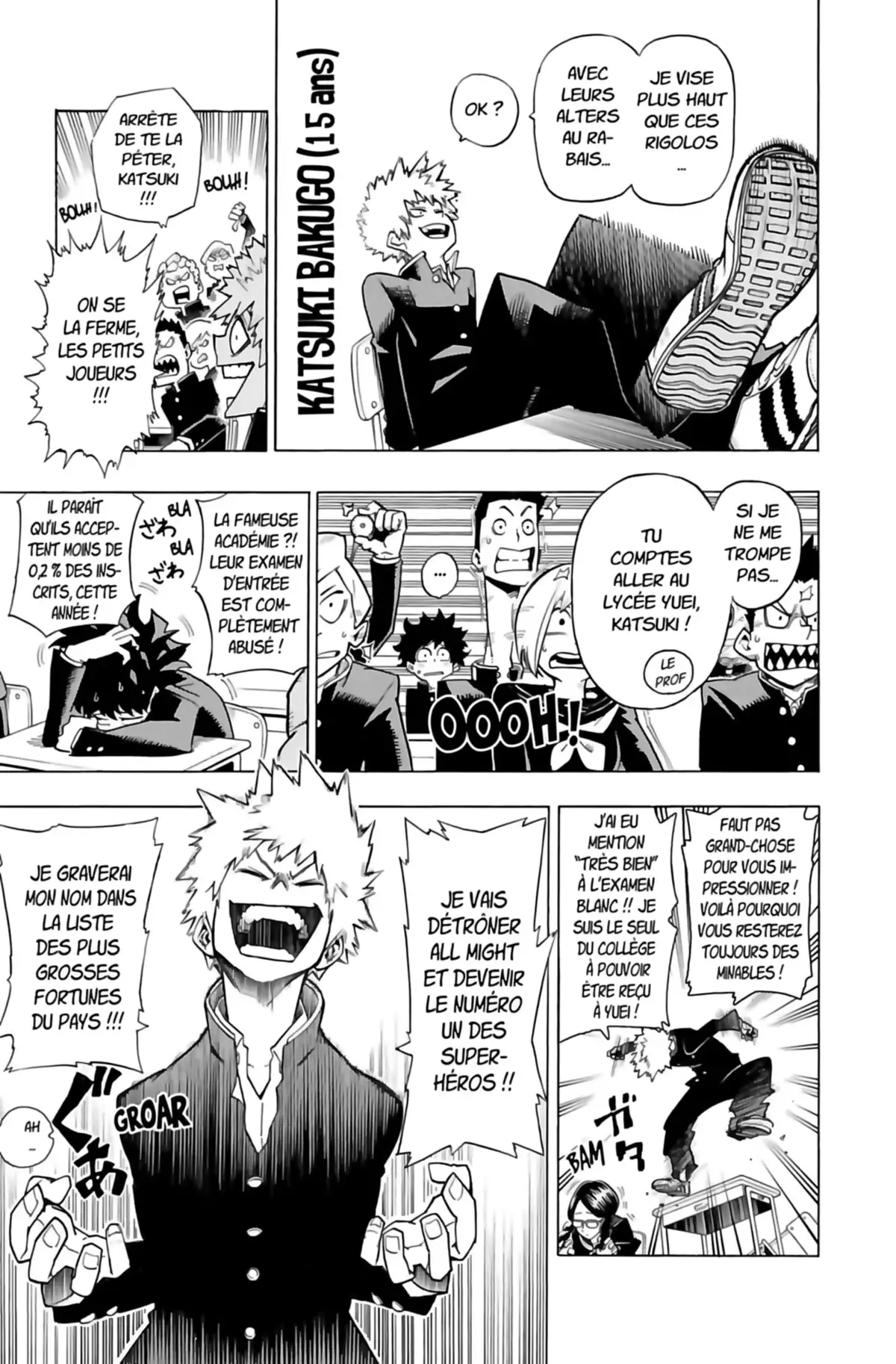 My Hero Academia Volume 1 page 14