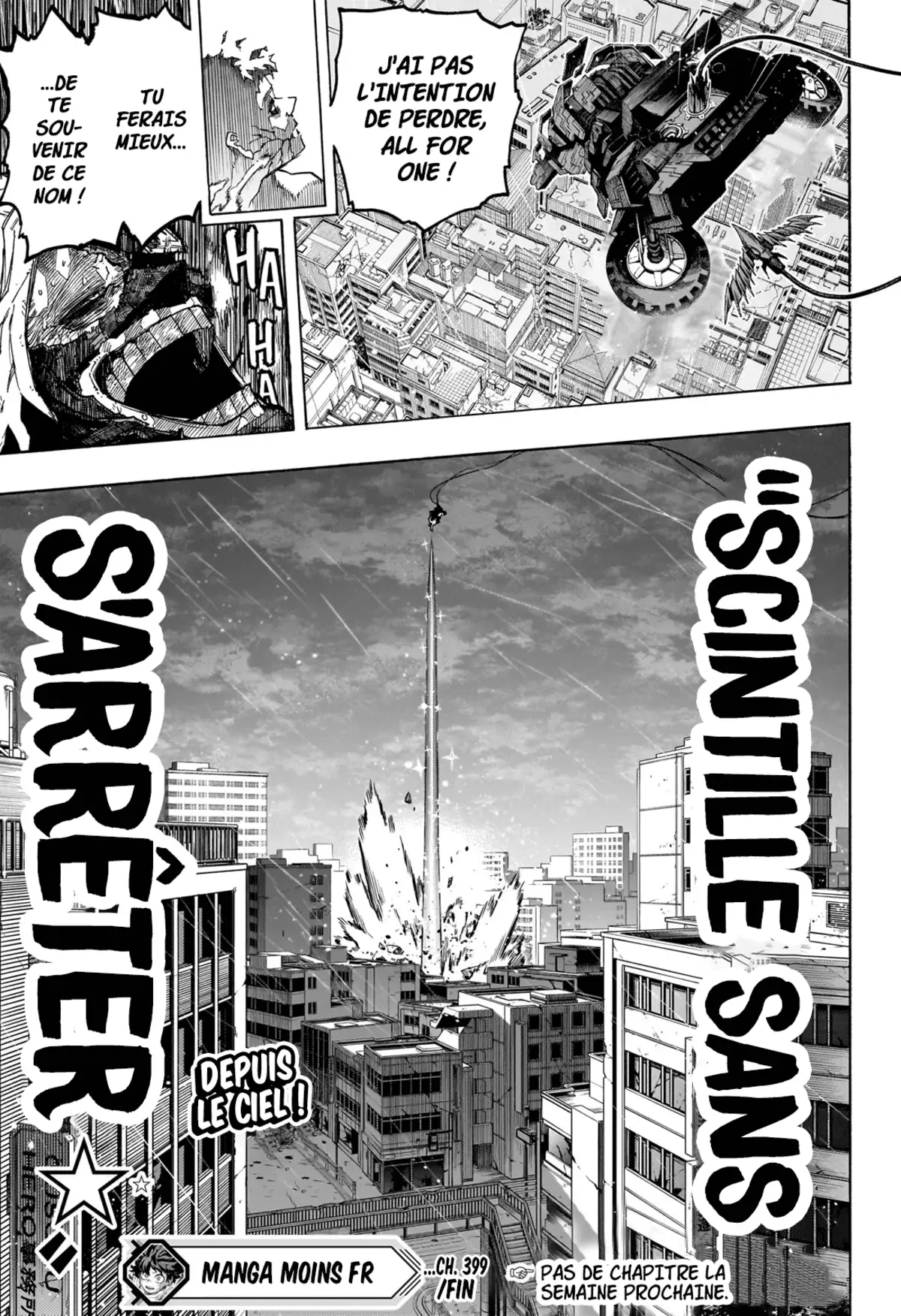 My Hero Academia Chapitre 399 page 14