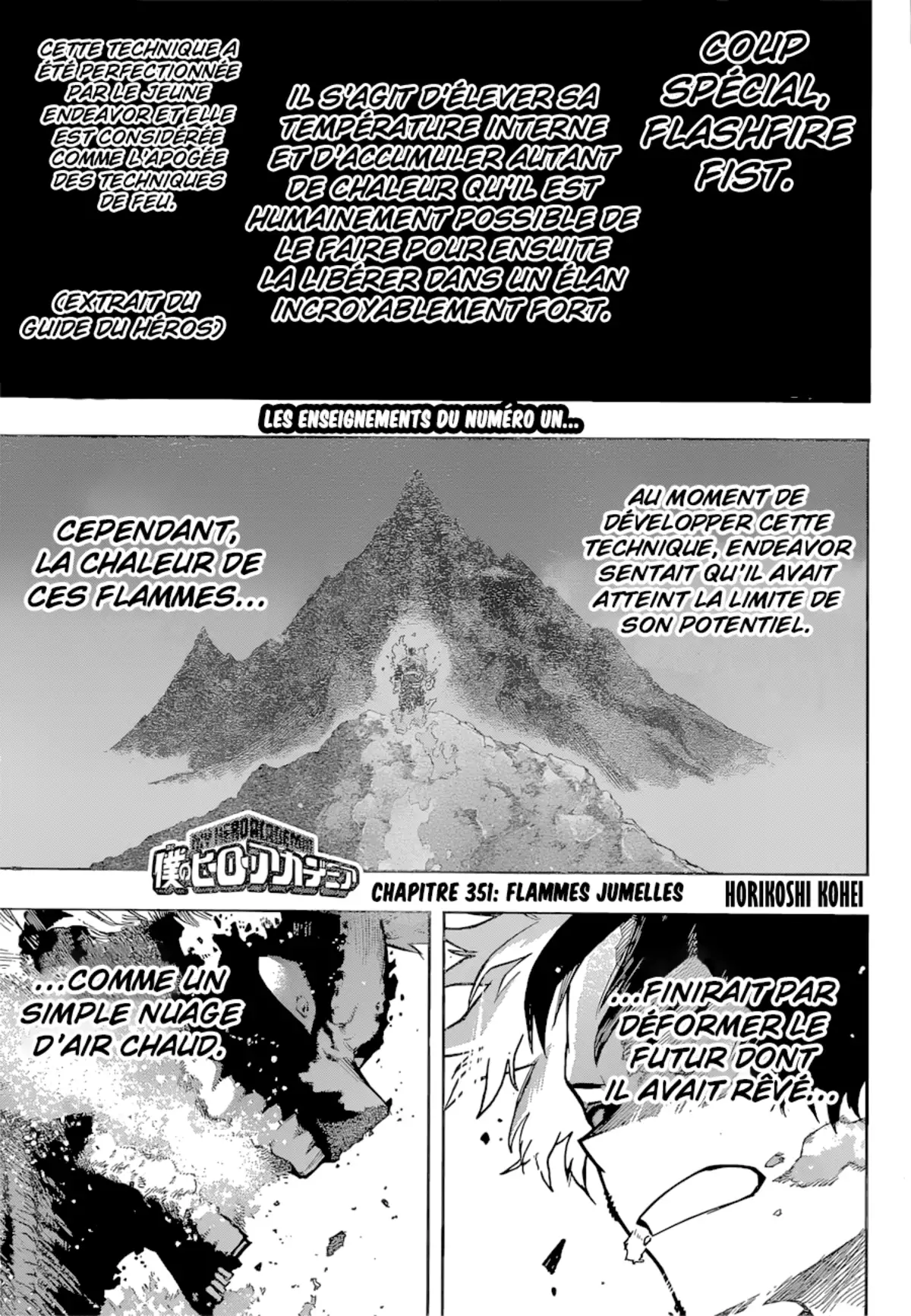 My Hero Academia Chapitre 351 page 1