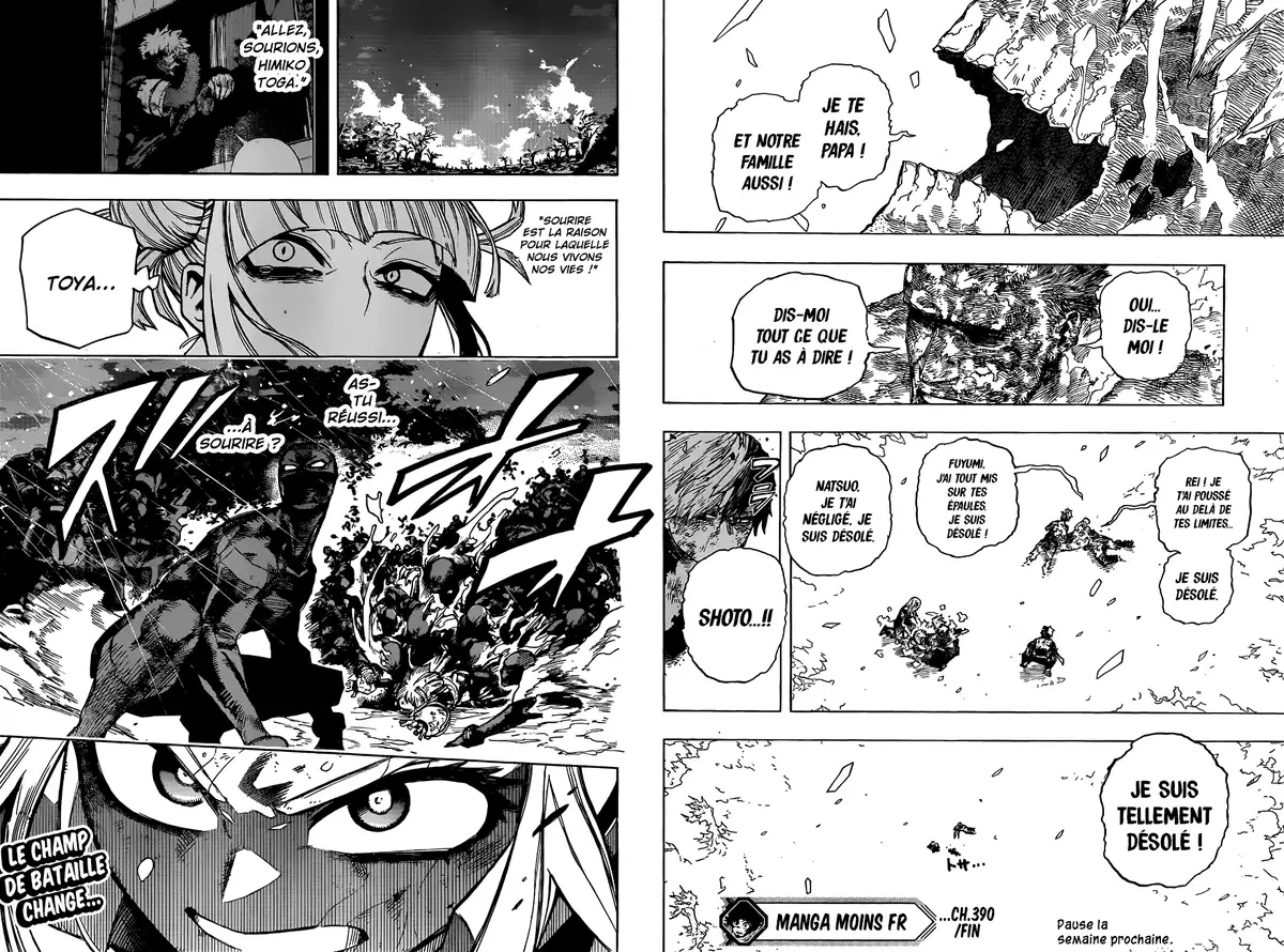 My Hero Academia Chapitre 390 page 11