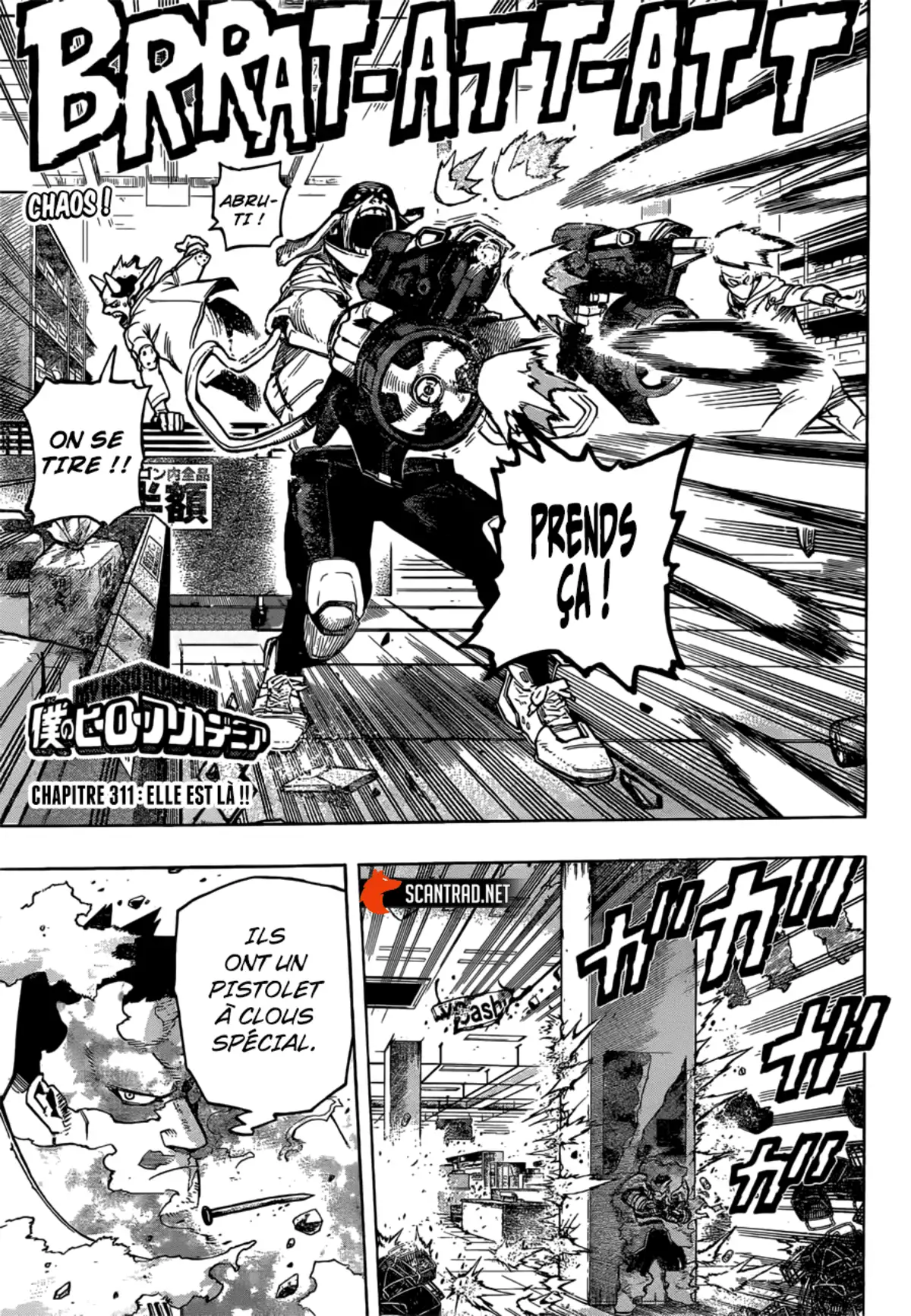 My Hero Academia Chapitre 311 page 1