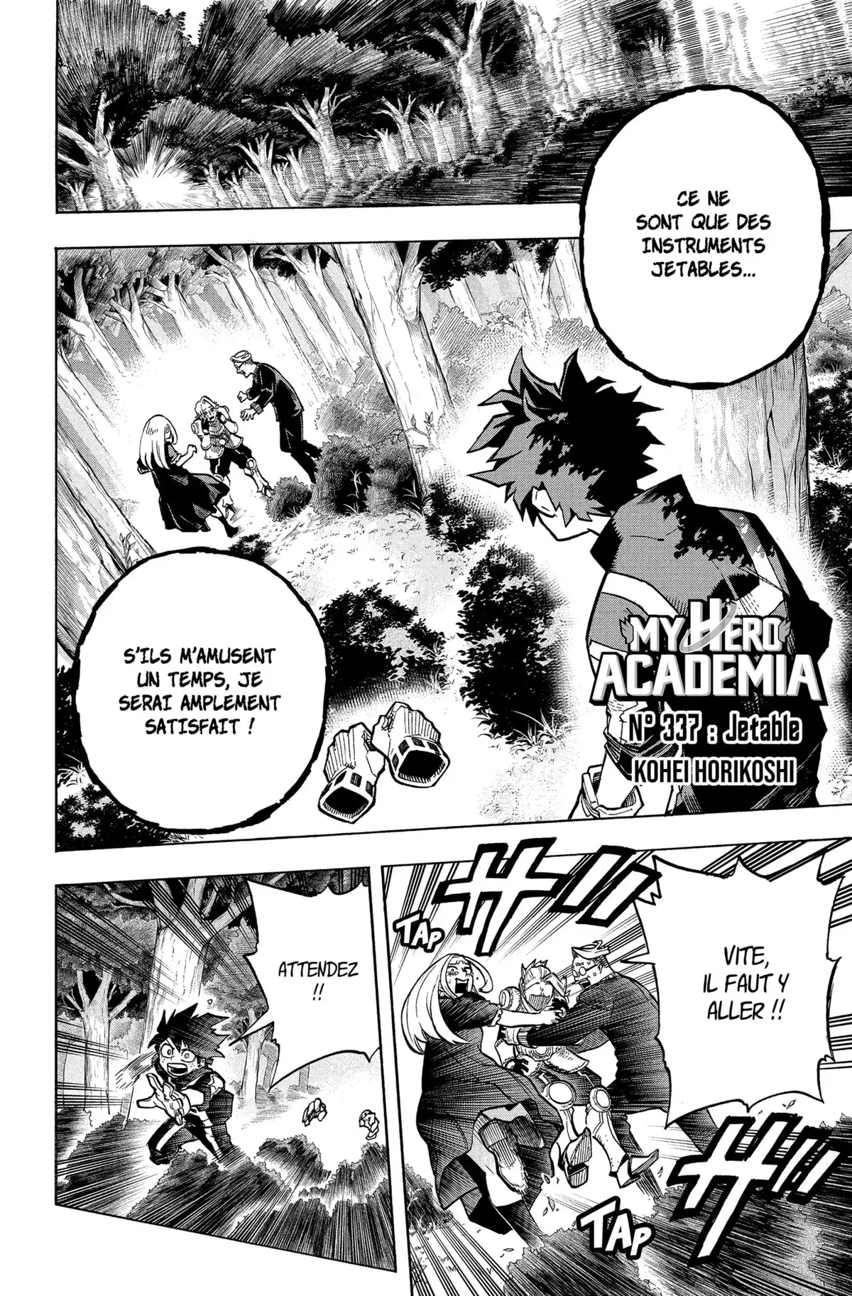 My Hero Academia Chapitre 337 page 2