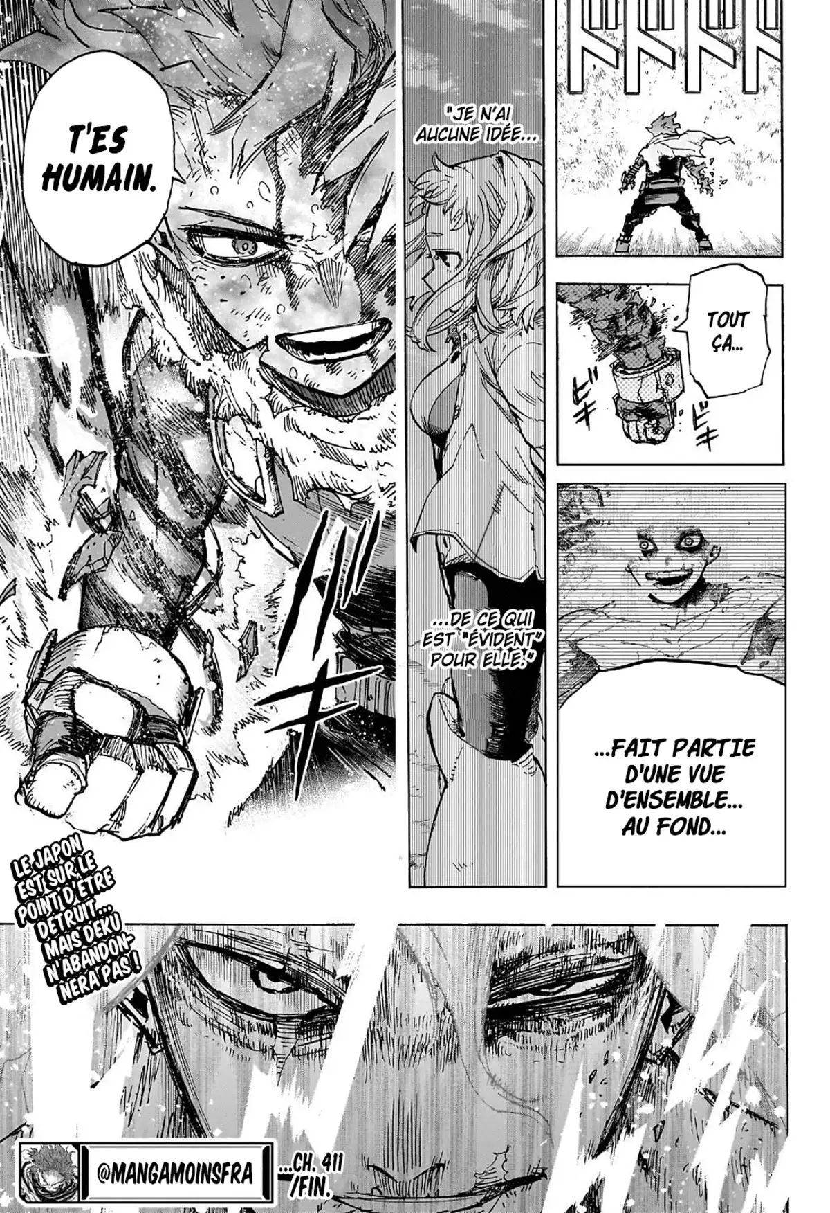 My Hero Academia Chapitre 411 page 12