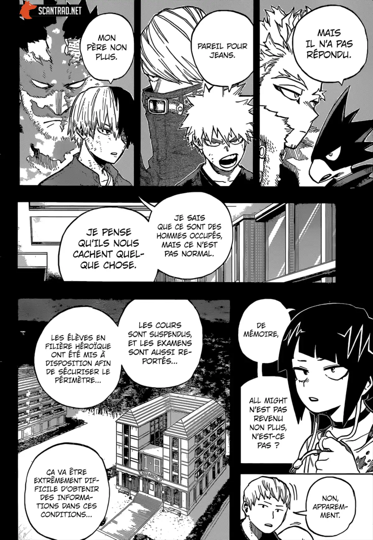 My Hero Academia Chapitre 319 page 3