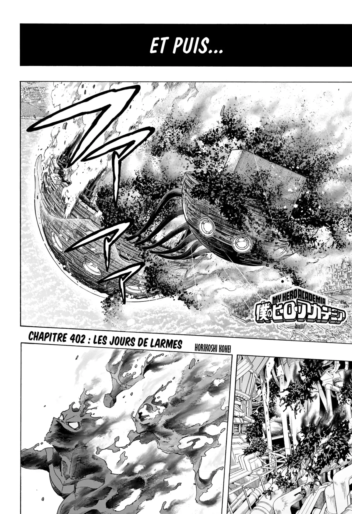 My Hero Academia Chapitre 402 page 3