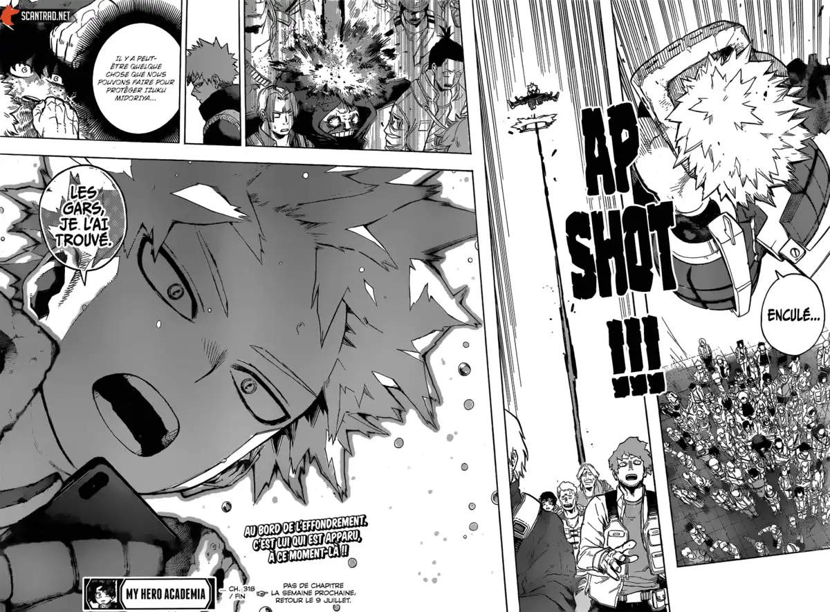 My Hero Academia Chapitre 318 page 14