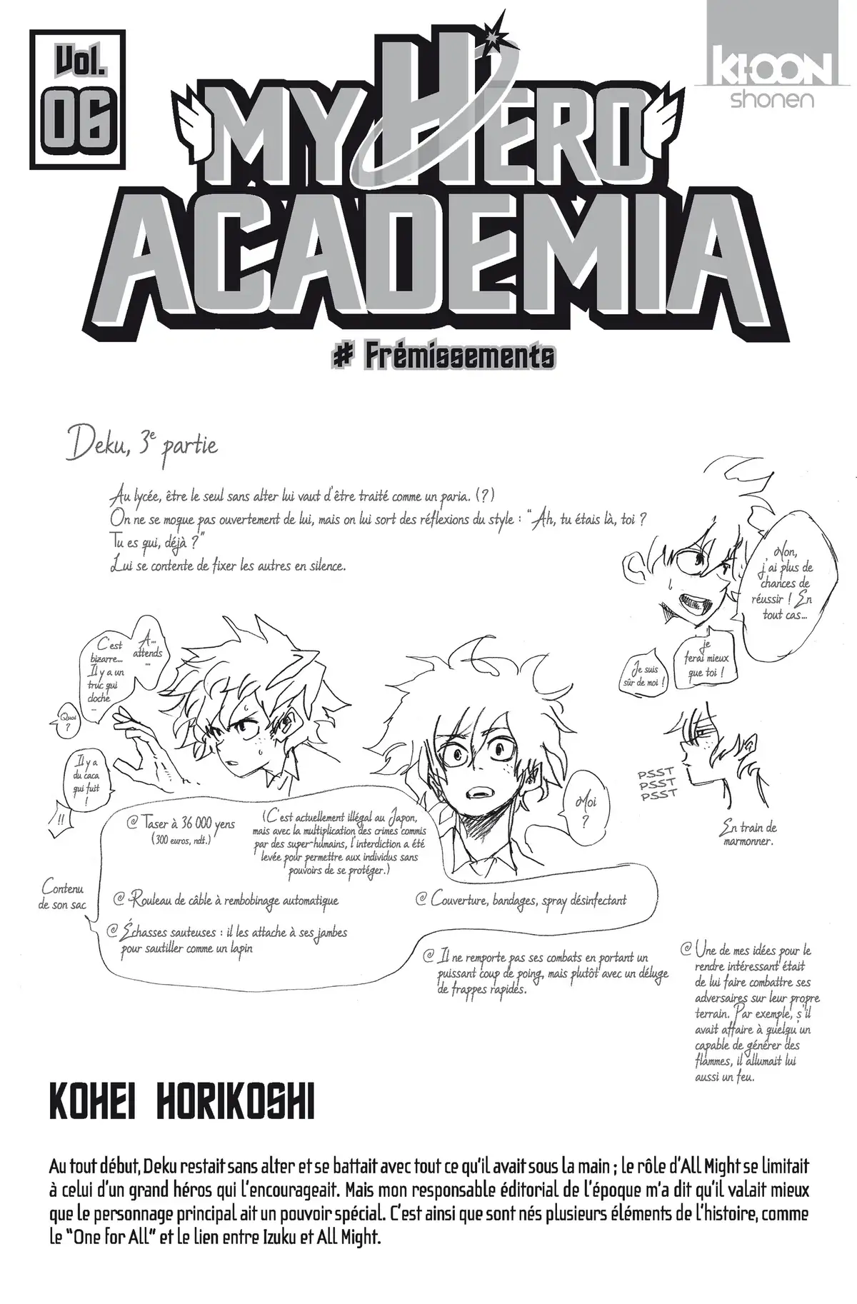 My Hero Academia Volume 6 page 2