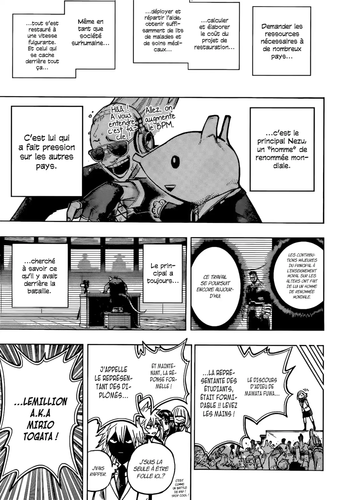 My Hero Academia Chapitre 425 page 3