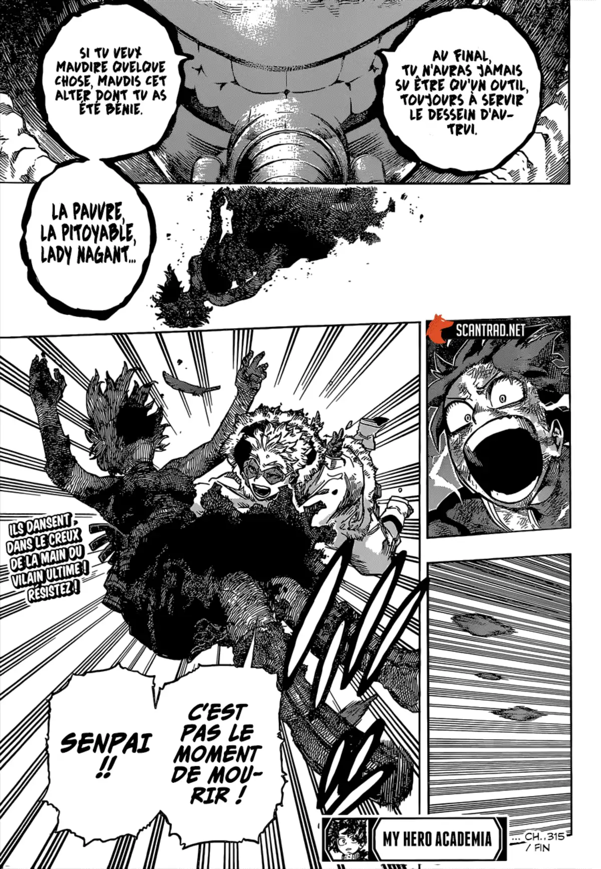 My Hero Academia Chapitre 315 page 15