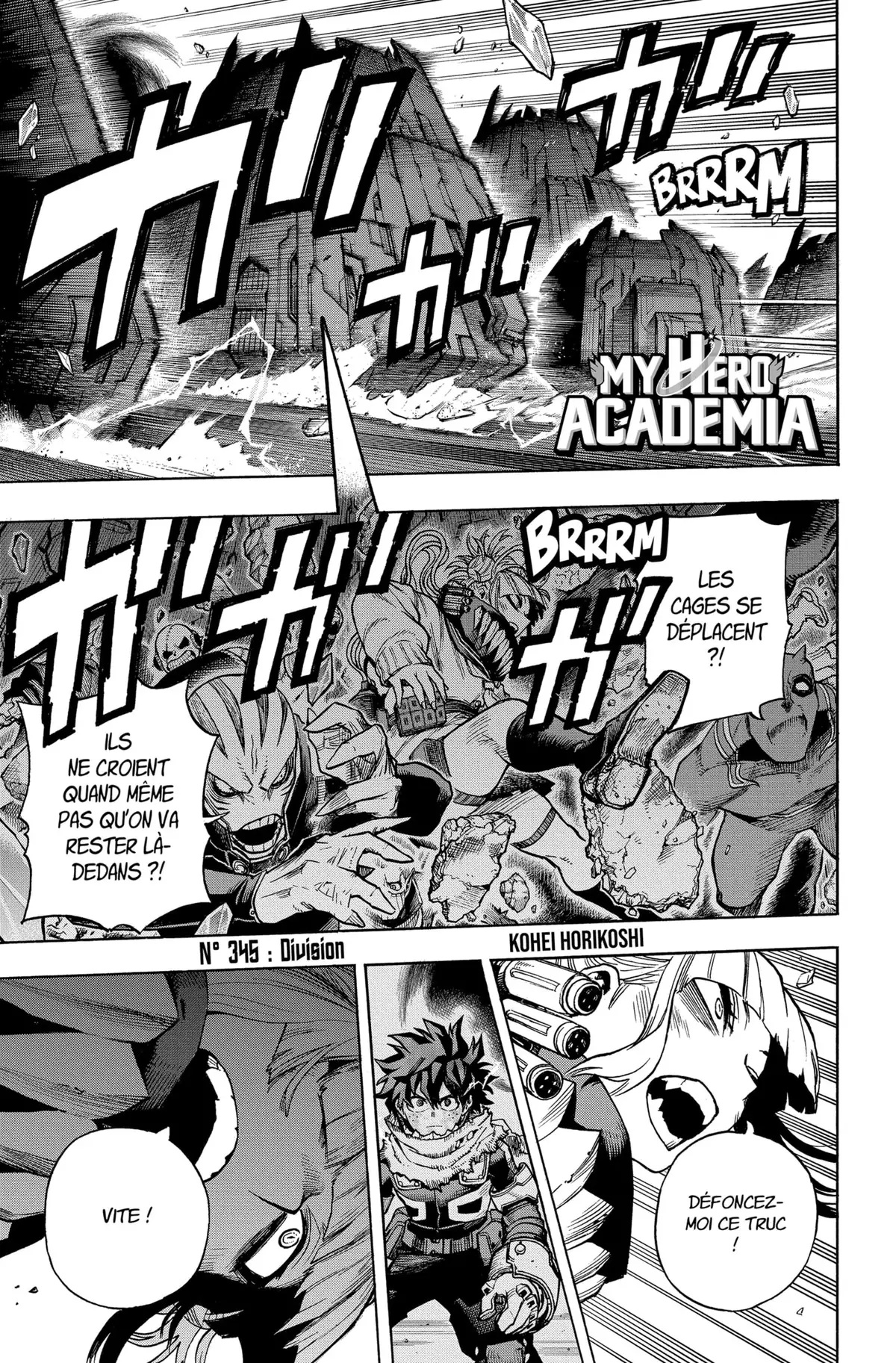 My Hero Academia Chapitre 345 page 1