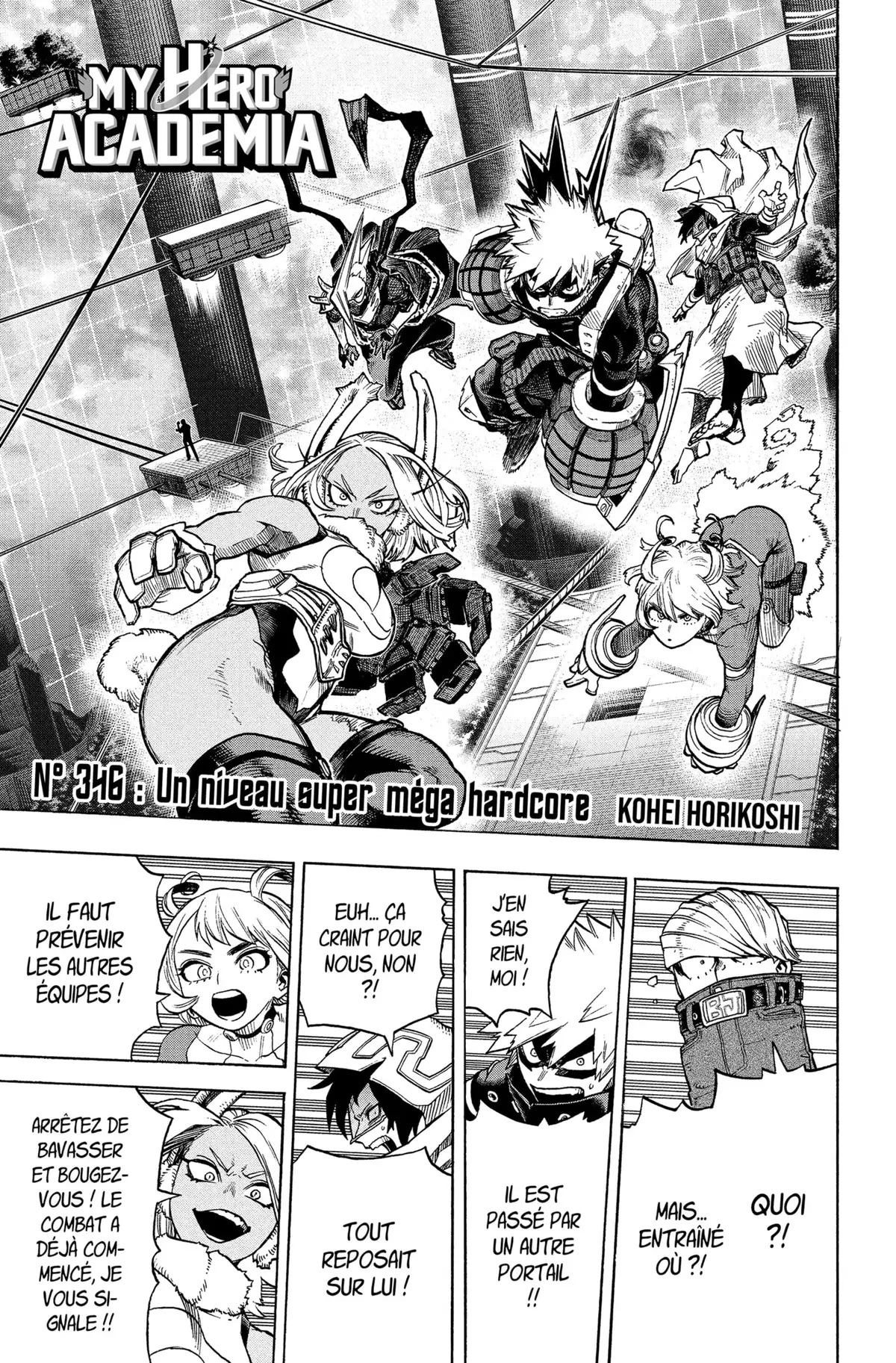 My Hero Academia Chapitre 346 page 1