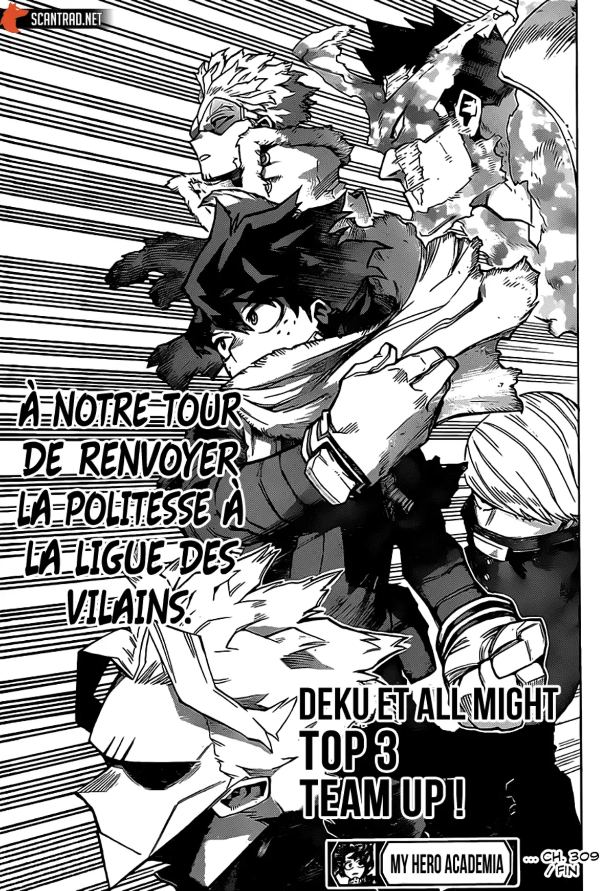 My Hero Academia Chapitre 309 page 17