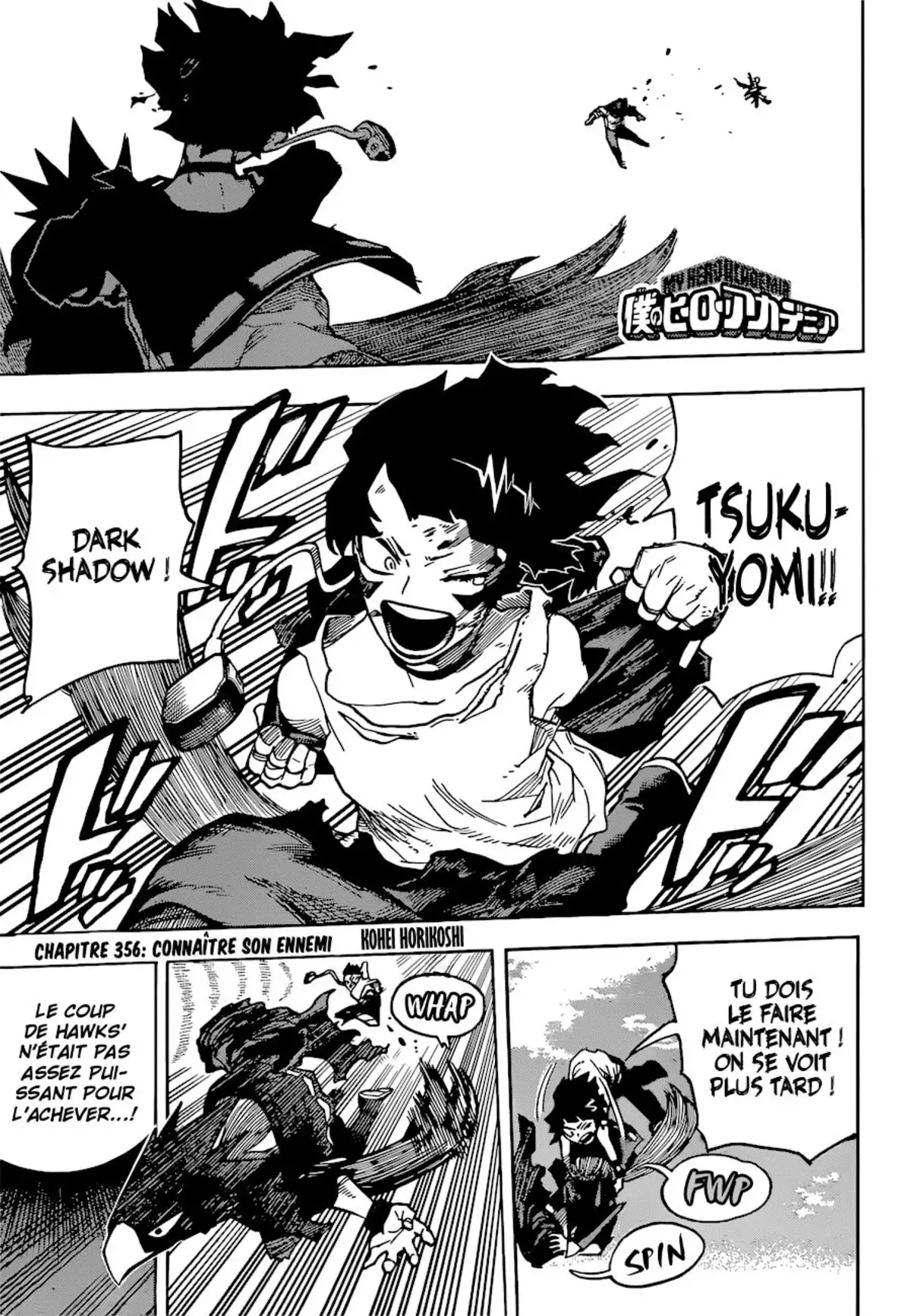 My Hero Academia Chapitre 356 page 1