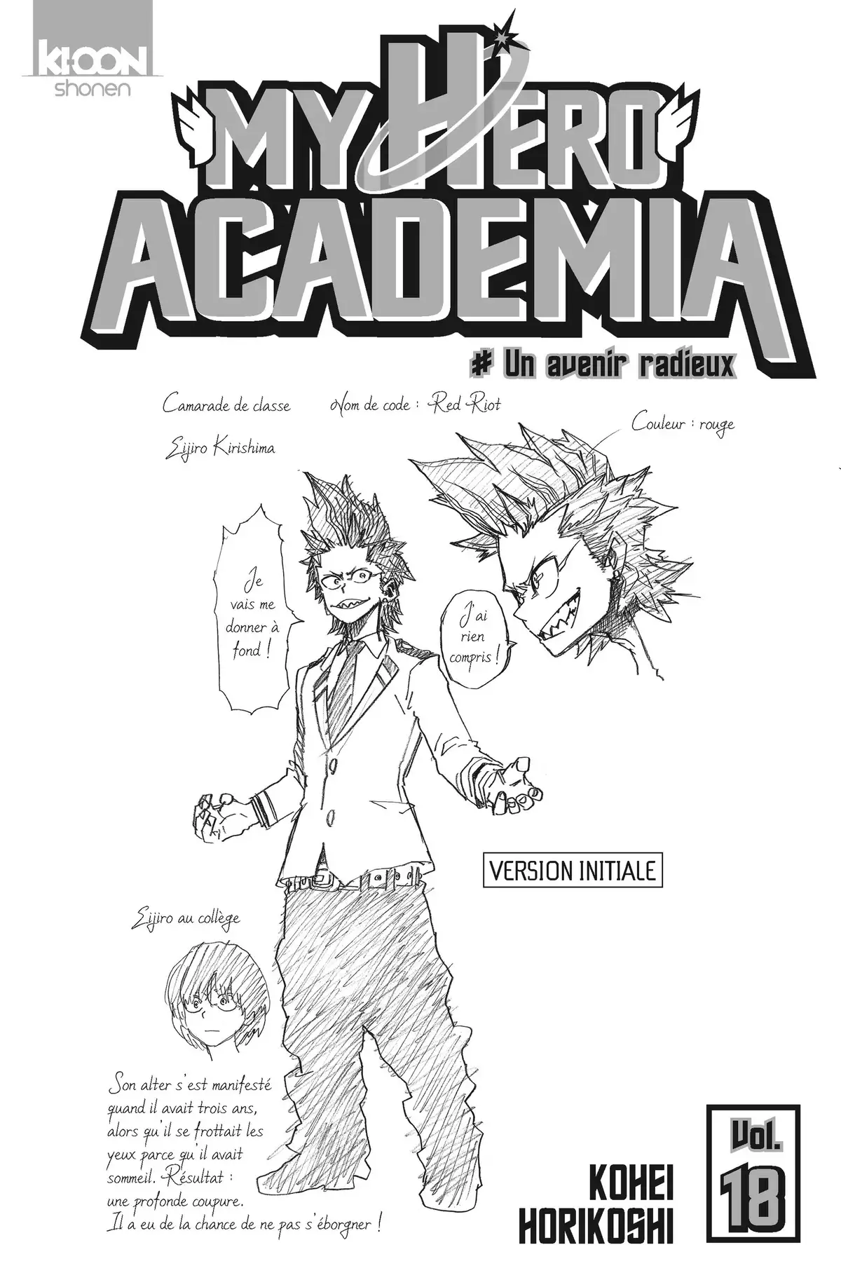 My Hero Academia Volume 18 page 2