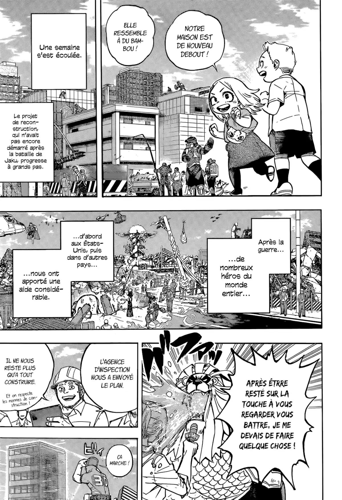 My Hero Academia Chapitre 424 page 3