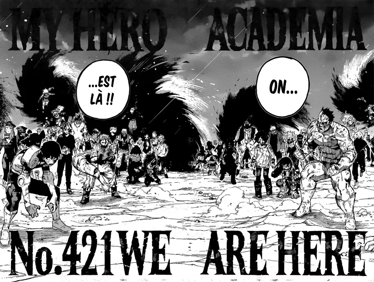 My Hero Academia Chapitre 421 page 3