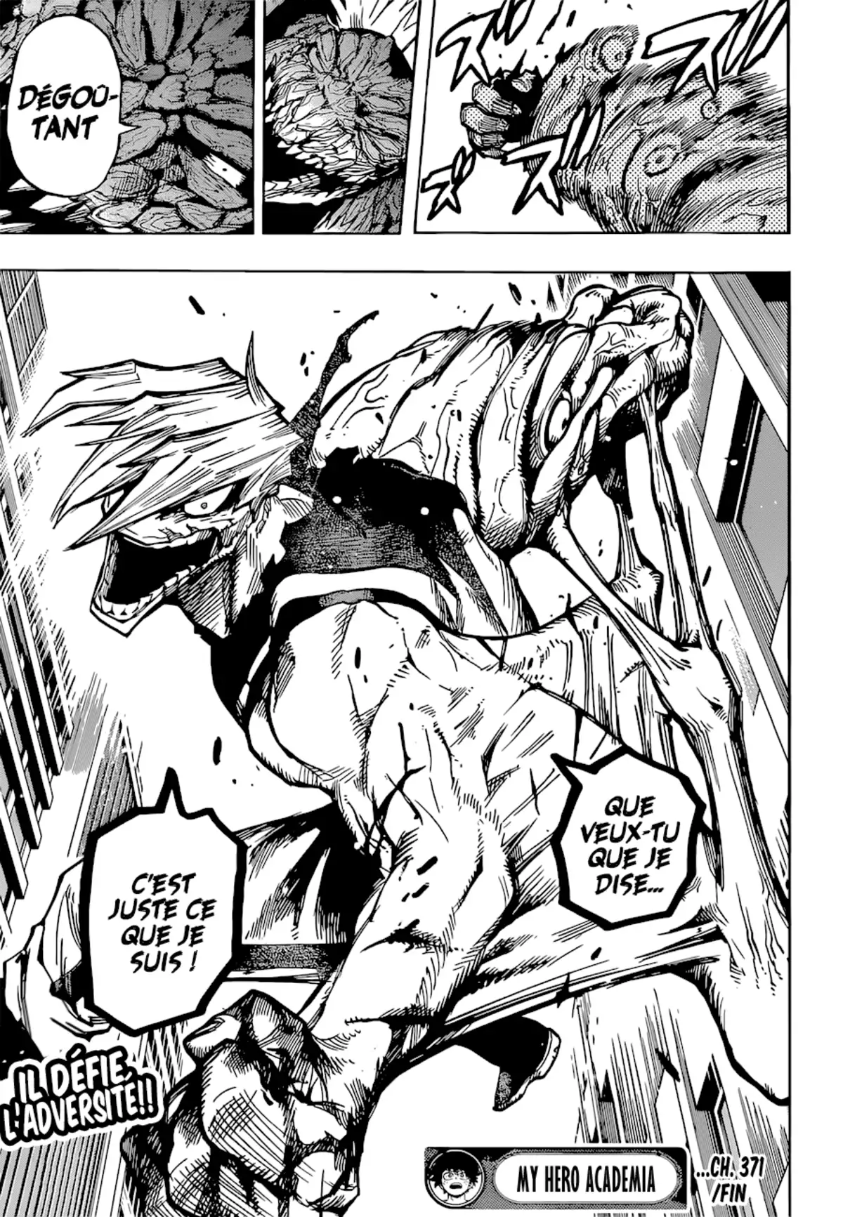 My Hero Academia Chapitre 371 page 15