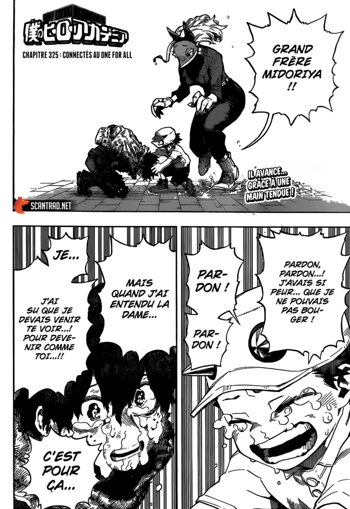 My Hero Academia Chapitre 325 page 2