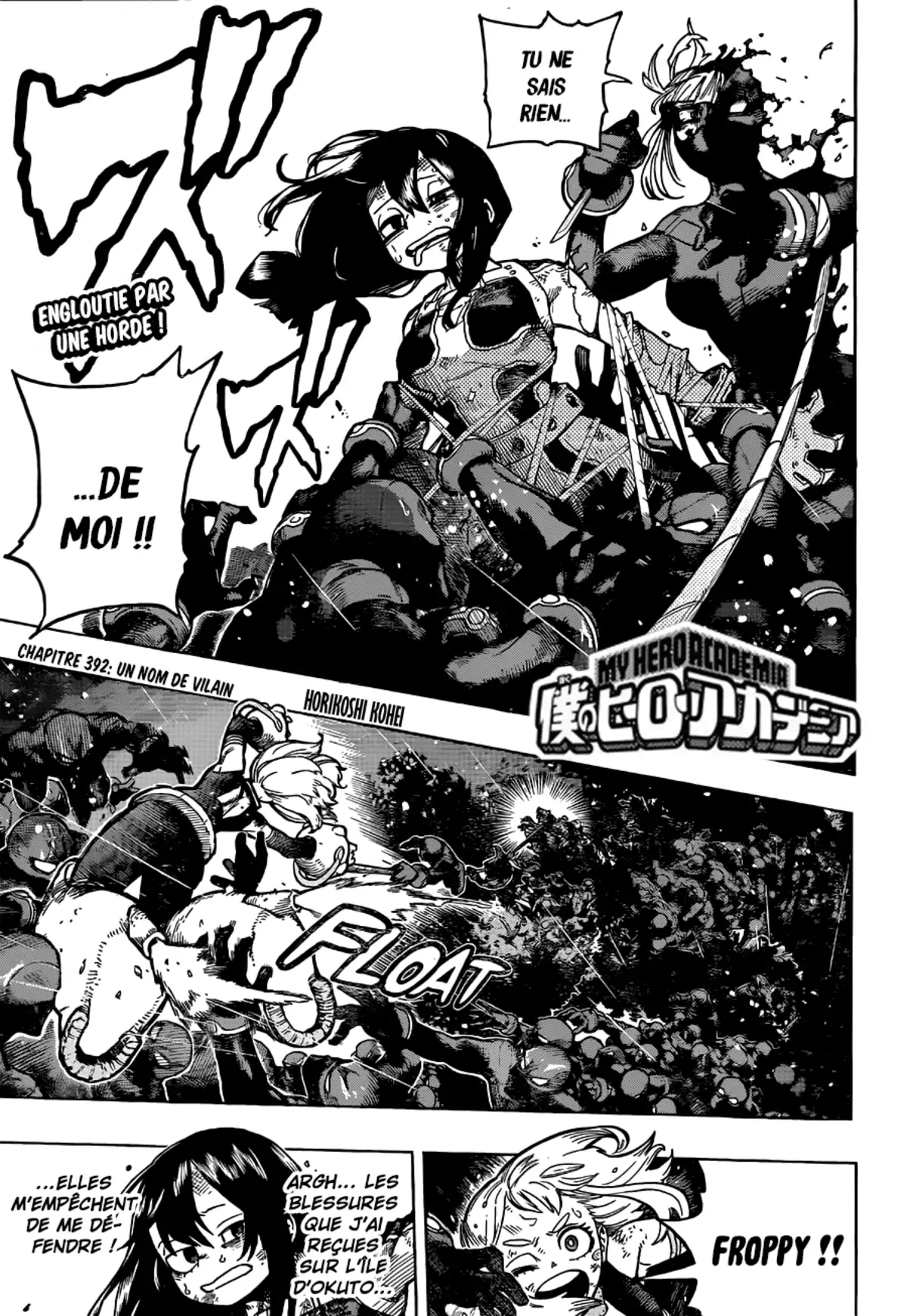 My Hero Academia Chapitre 392 page 2