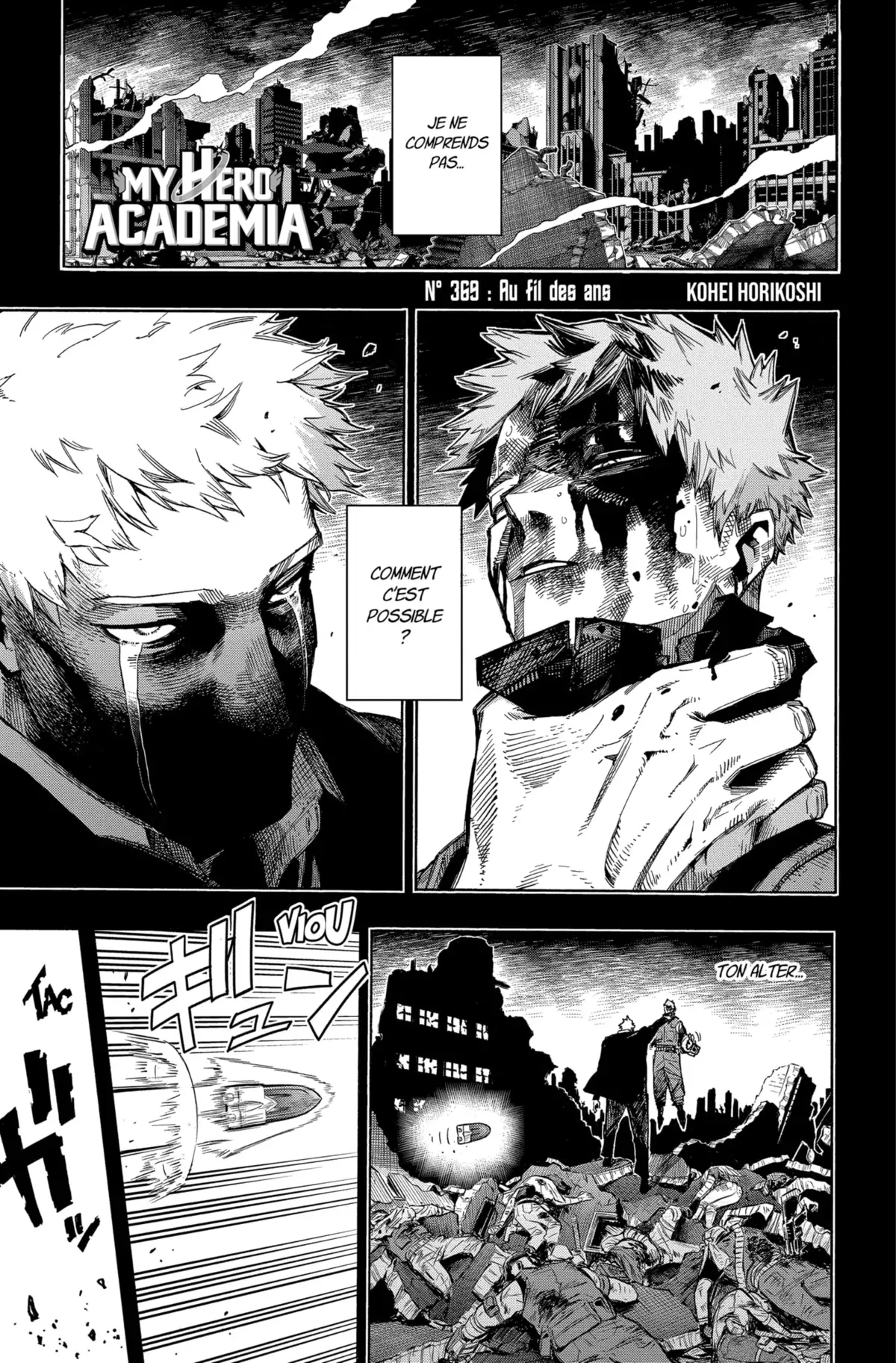 My Hero Academia Chapitre 369 page 1