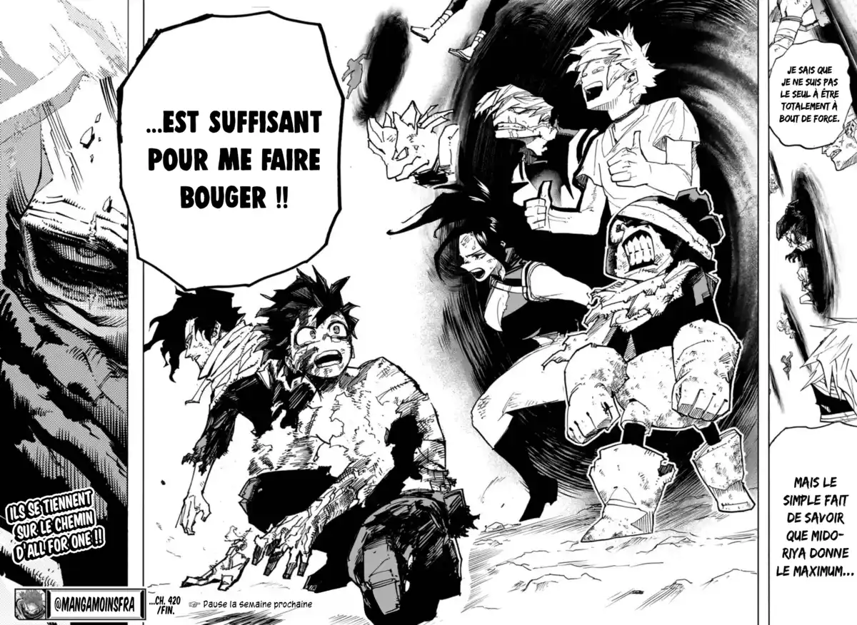 My Hero Academia Chapitre 420 page 15