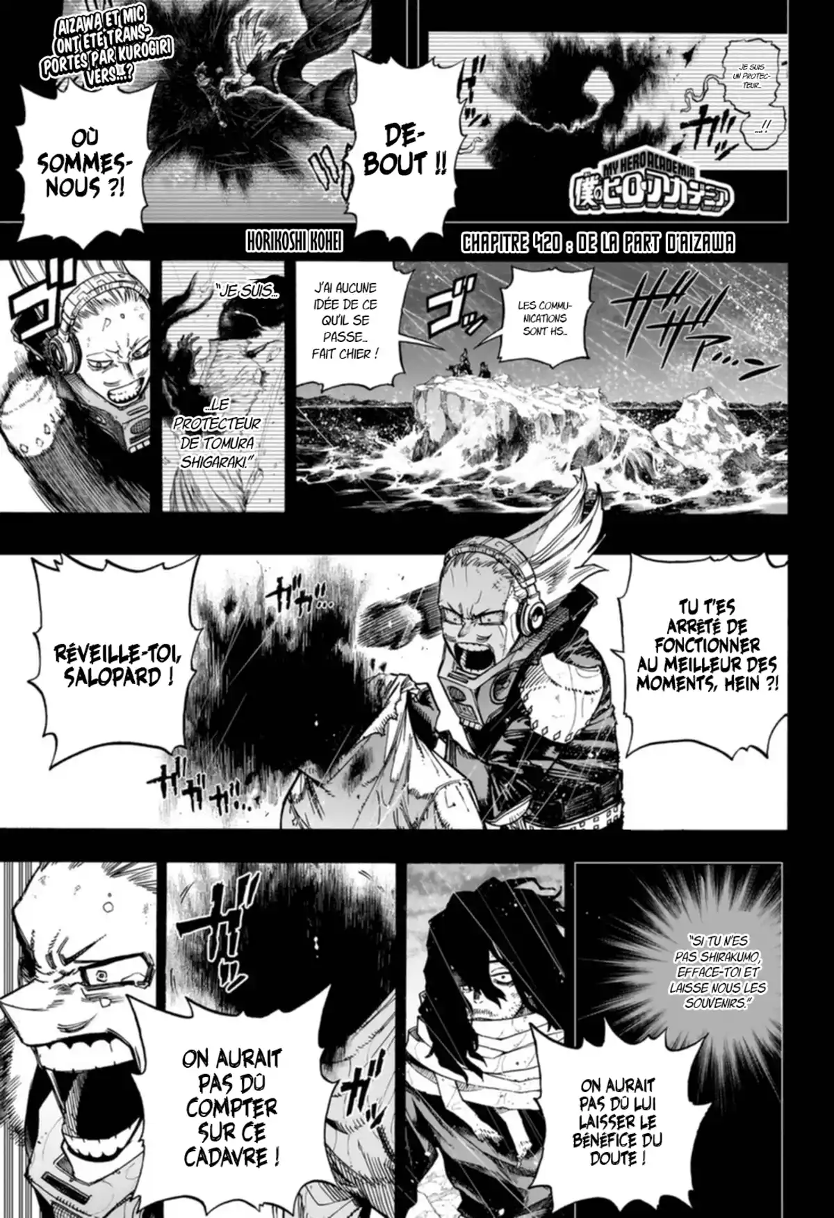 My Hero Academia Chapitre 420 page 2