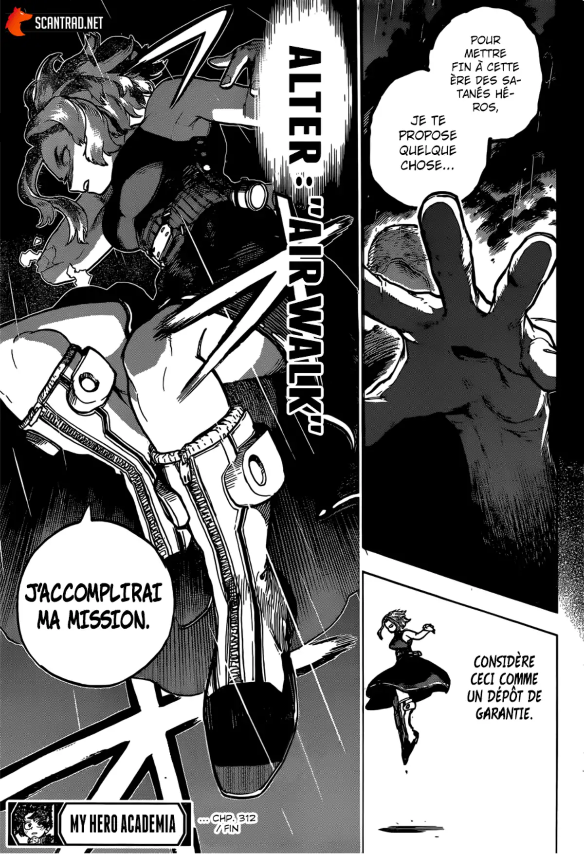 My Hero Academia Chapitre 312 page 14