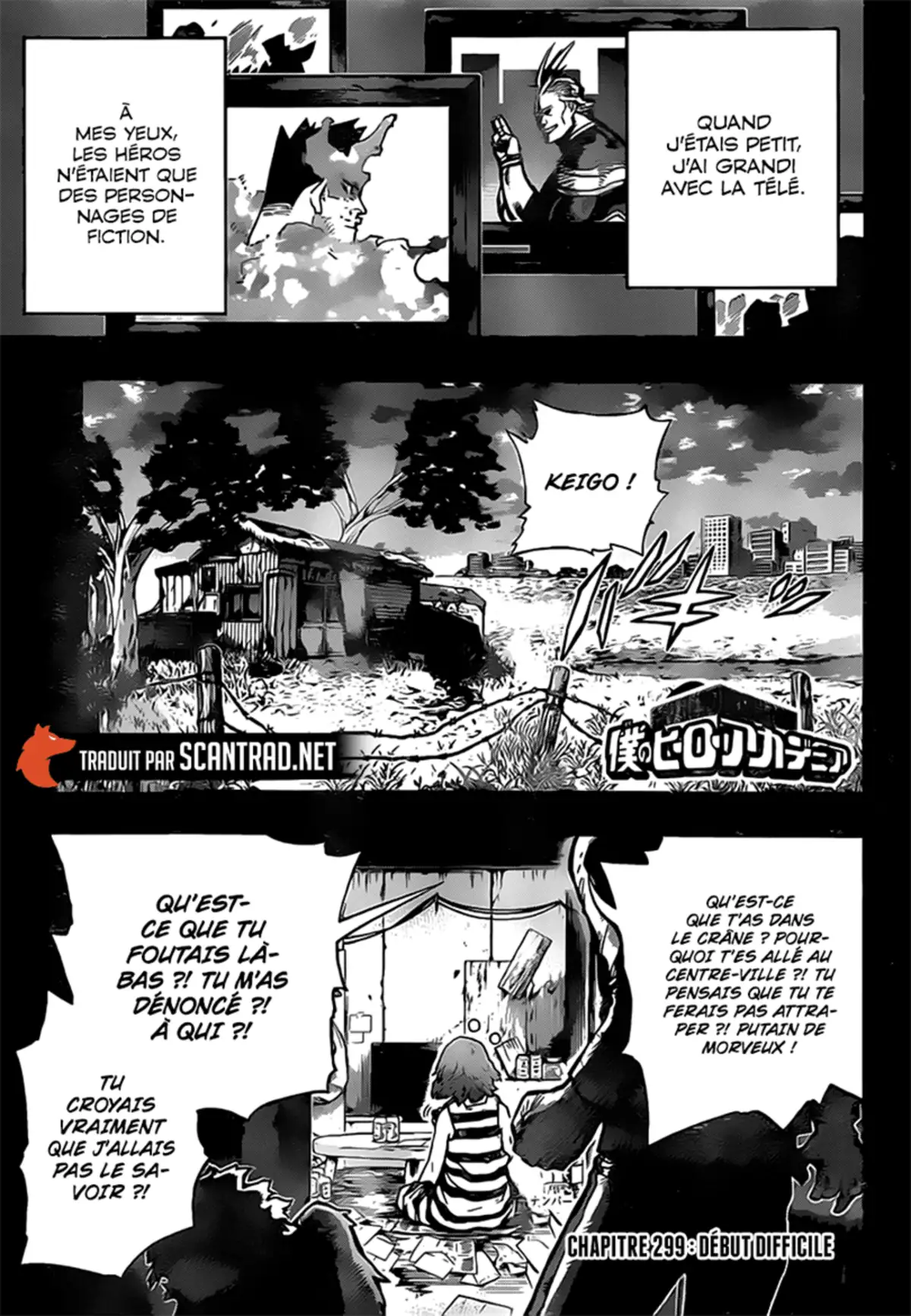 My Hero Academia Chapitre 299 page 1