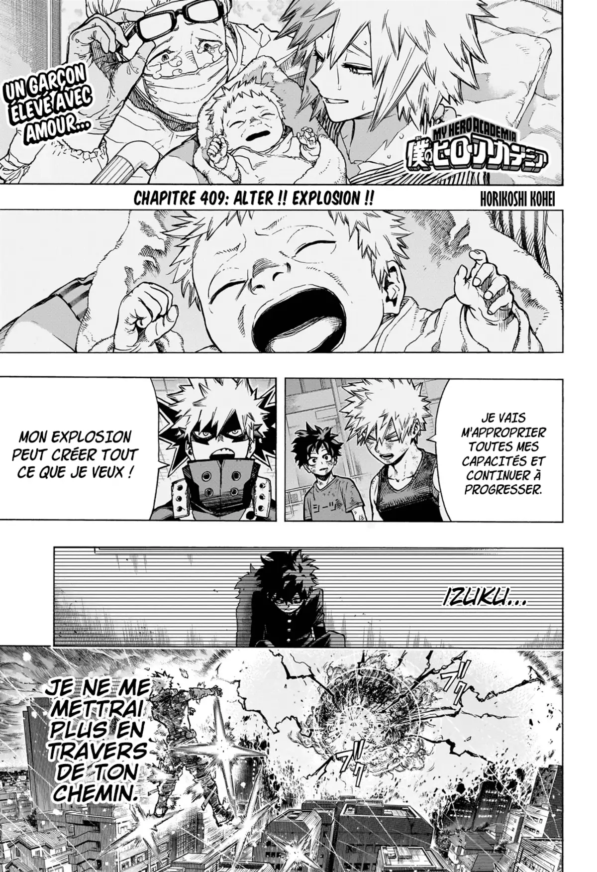 My Hero Academia Chapitre 409 page 1