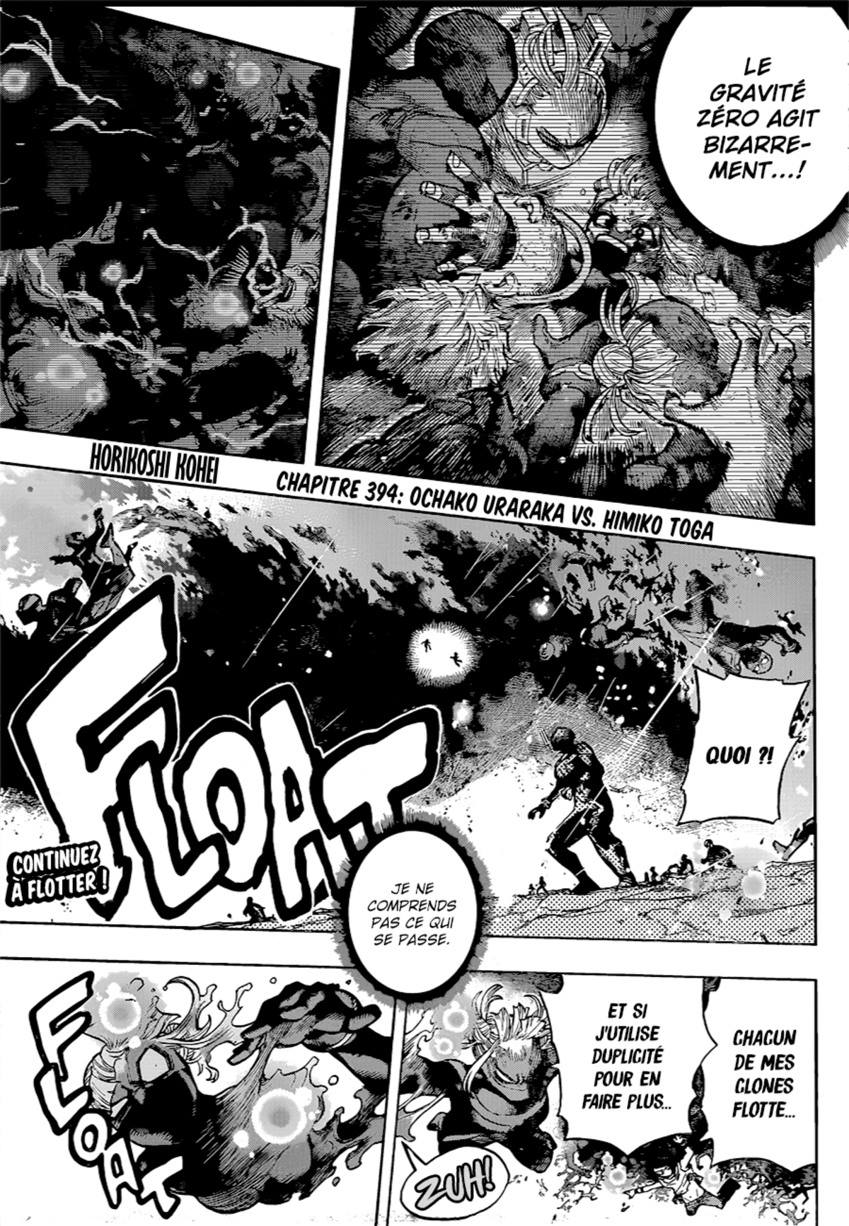 My Hero Academia Chapitre 394 page 2